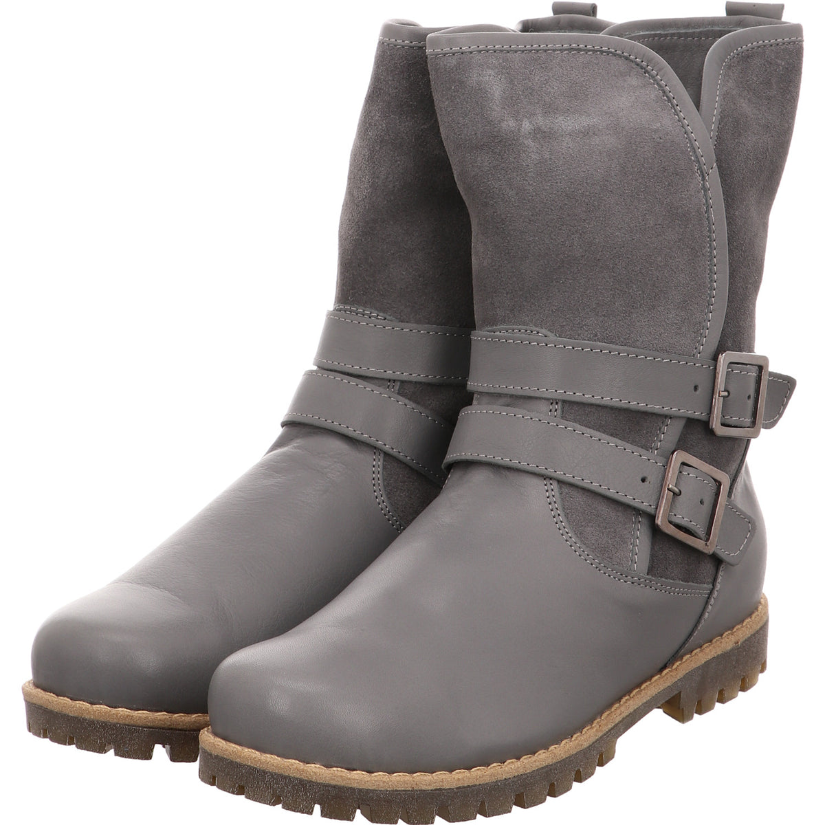 Esgano Stiefelette Da.- Chelsea Boot grau