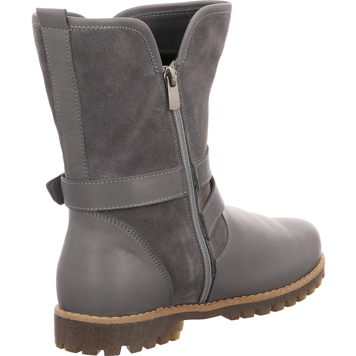Esgano Stiefelette Da.- Chelsea Boot grau