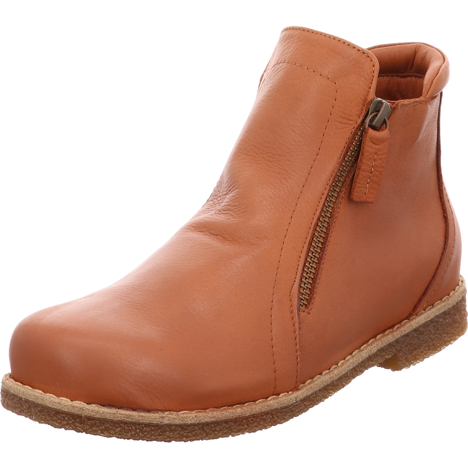Esgano Stiefelette Da.-Bootie cognac