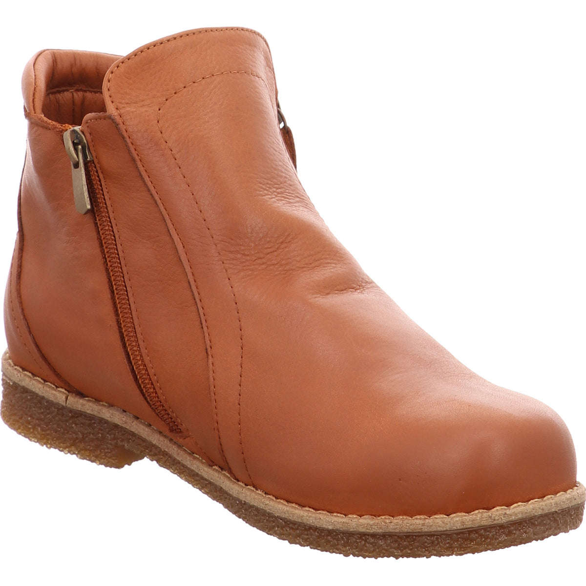 Esgano Stiefelette Da.-Bootie cognac
