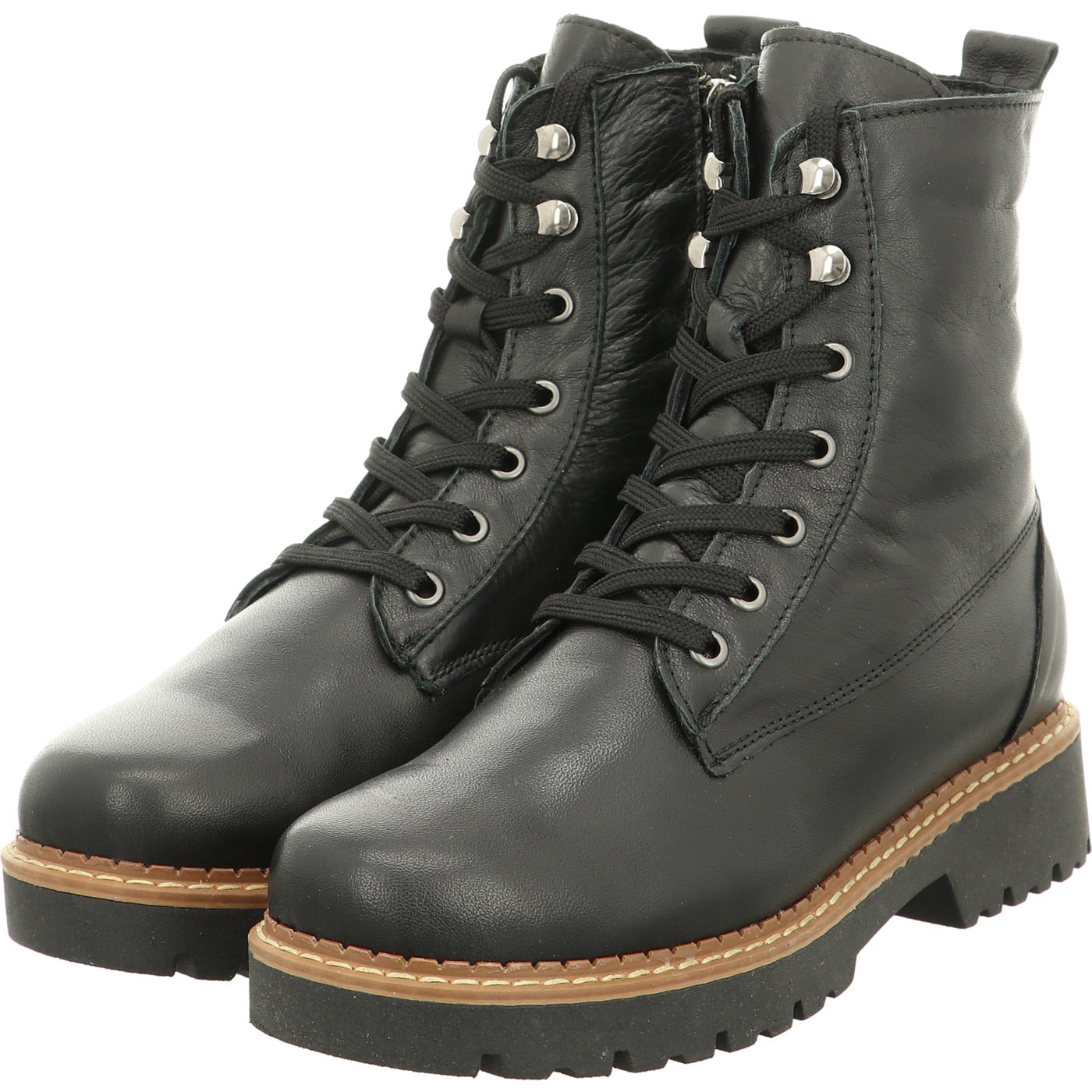 Esgano Stiefelette Da.- Stiefelette schwarz