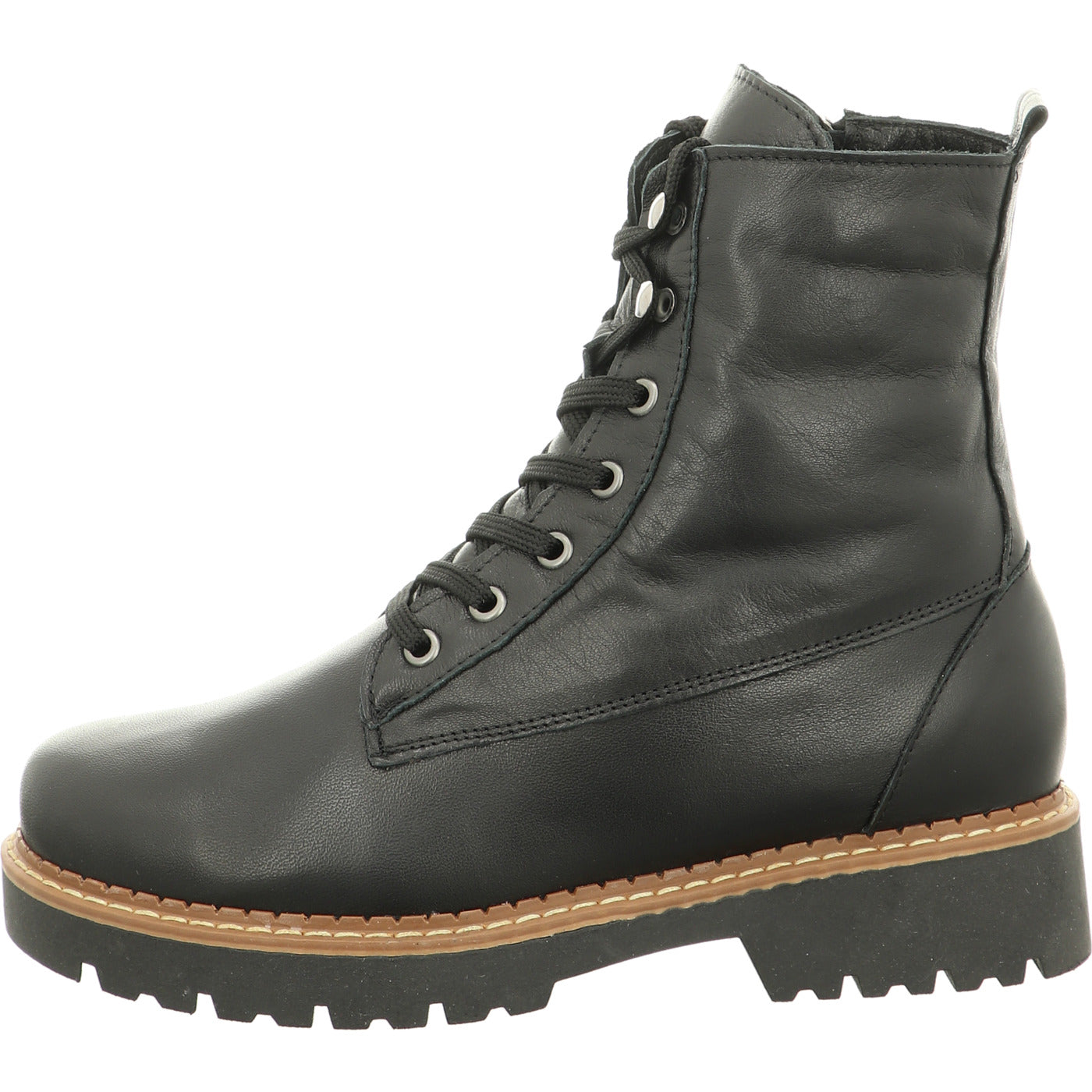 Esgano Stiefelette Da.- Stiefelette schwarz