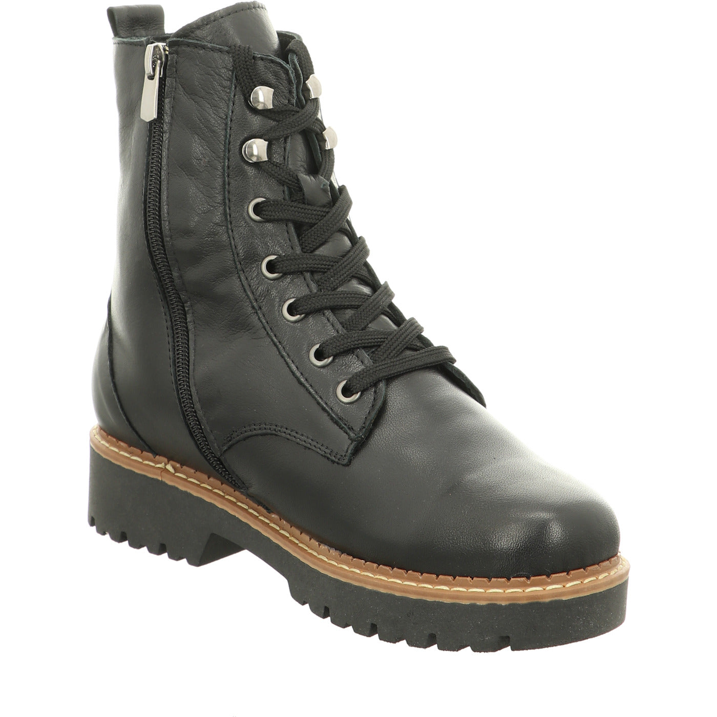 Esgano Stiefelette Da.- Stiefelette schwarz