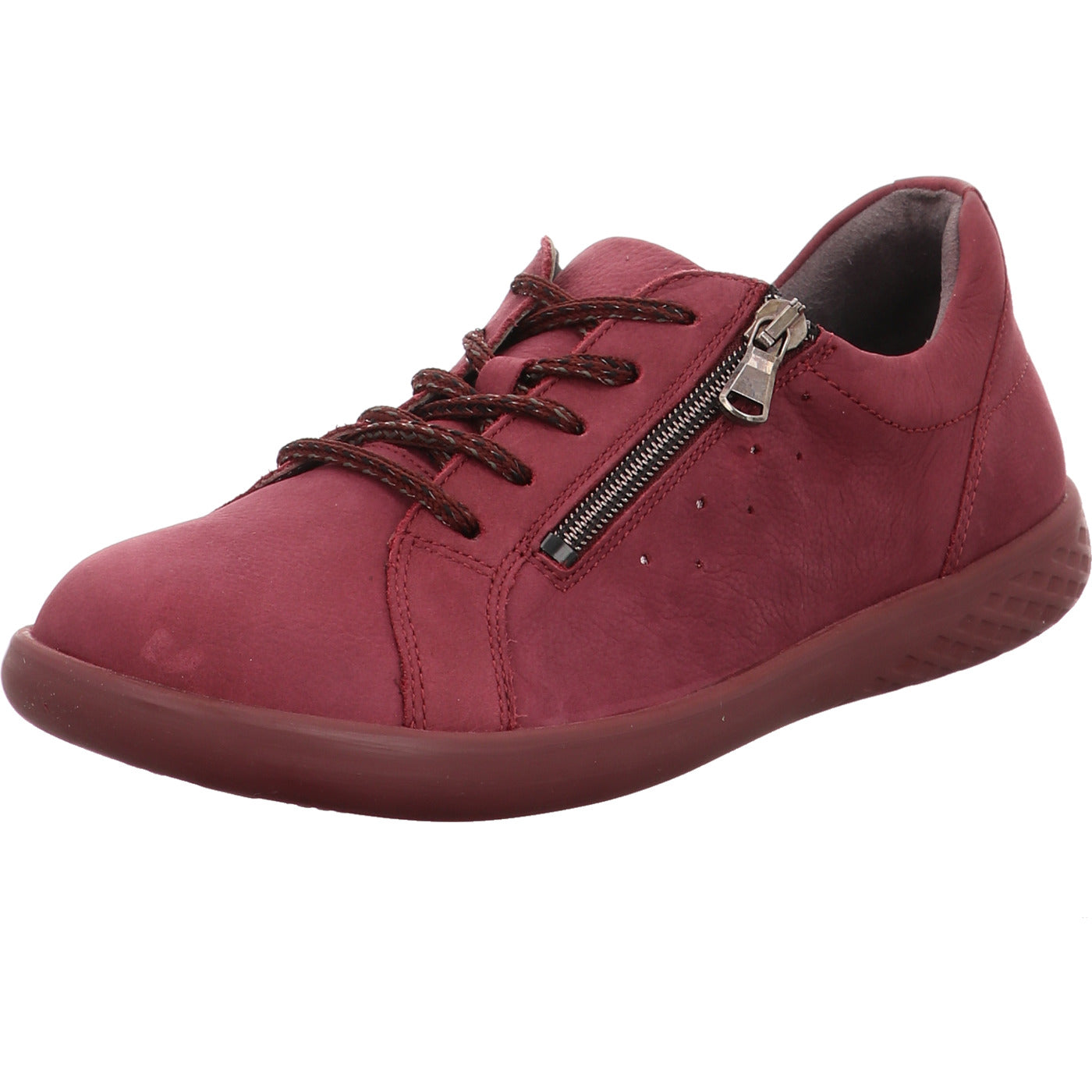 Waldläufer Schnürschuh H-Cloé bordo