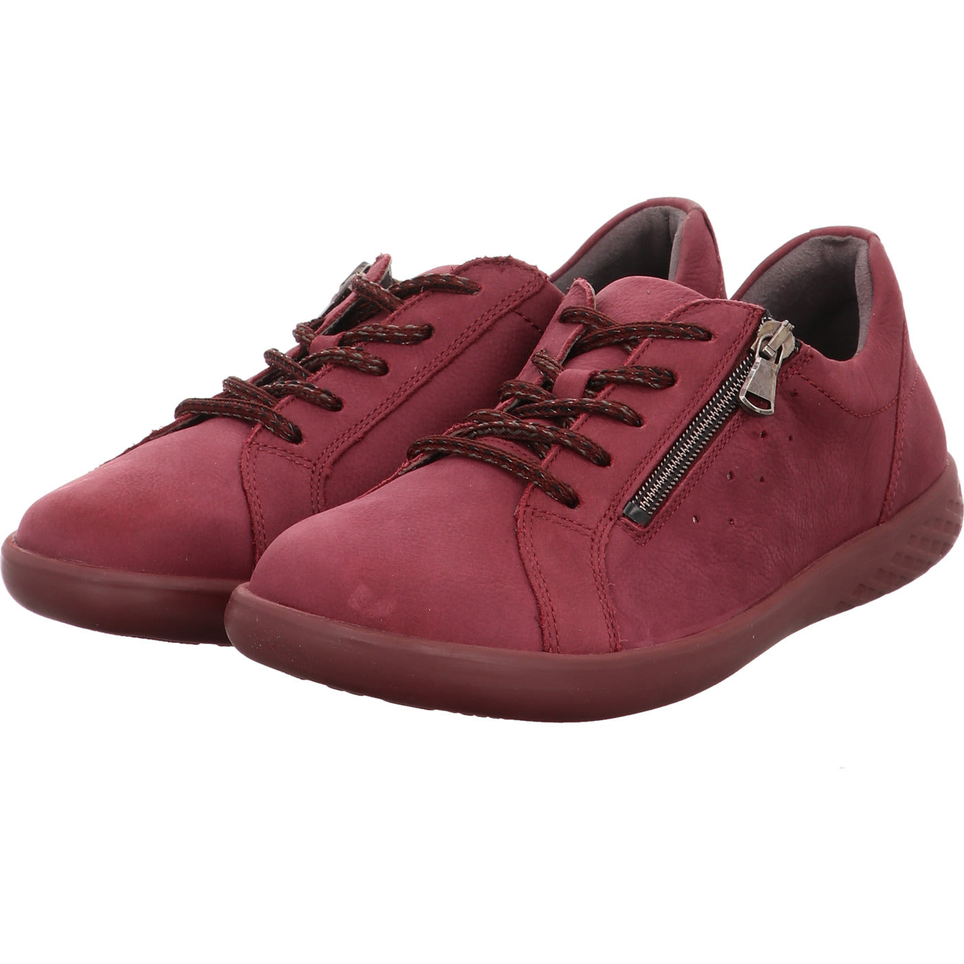 Waldläufer Schnürschuh H-Cloé bordo