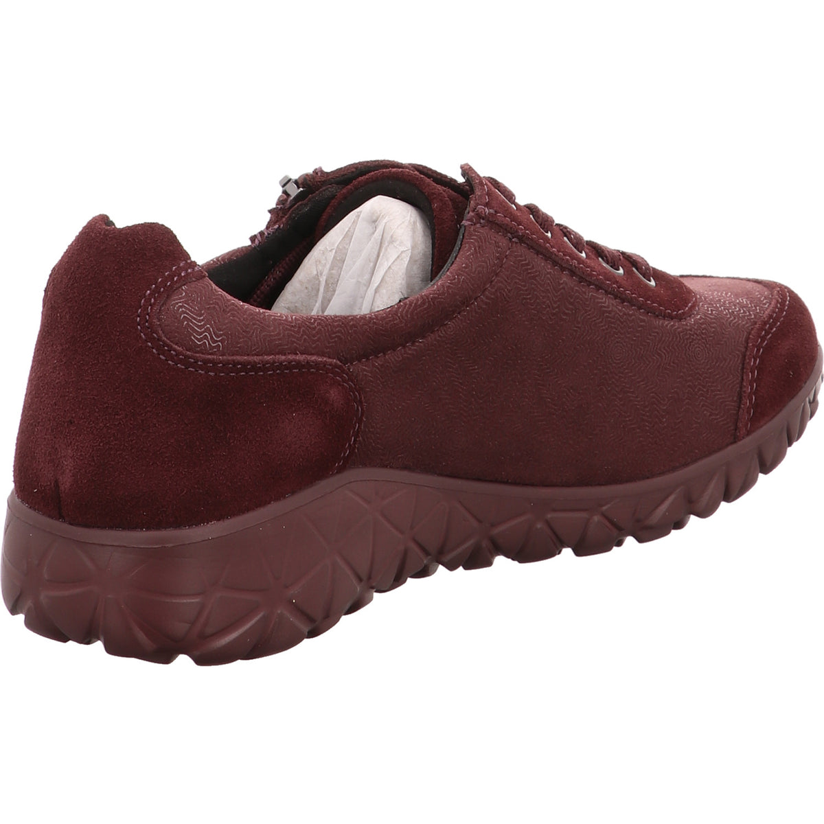 Waldläufer Schnürschuh Havy bordo