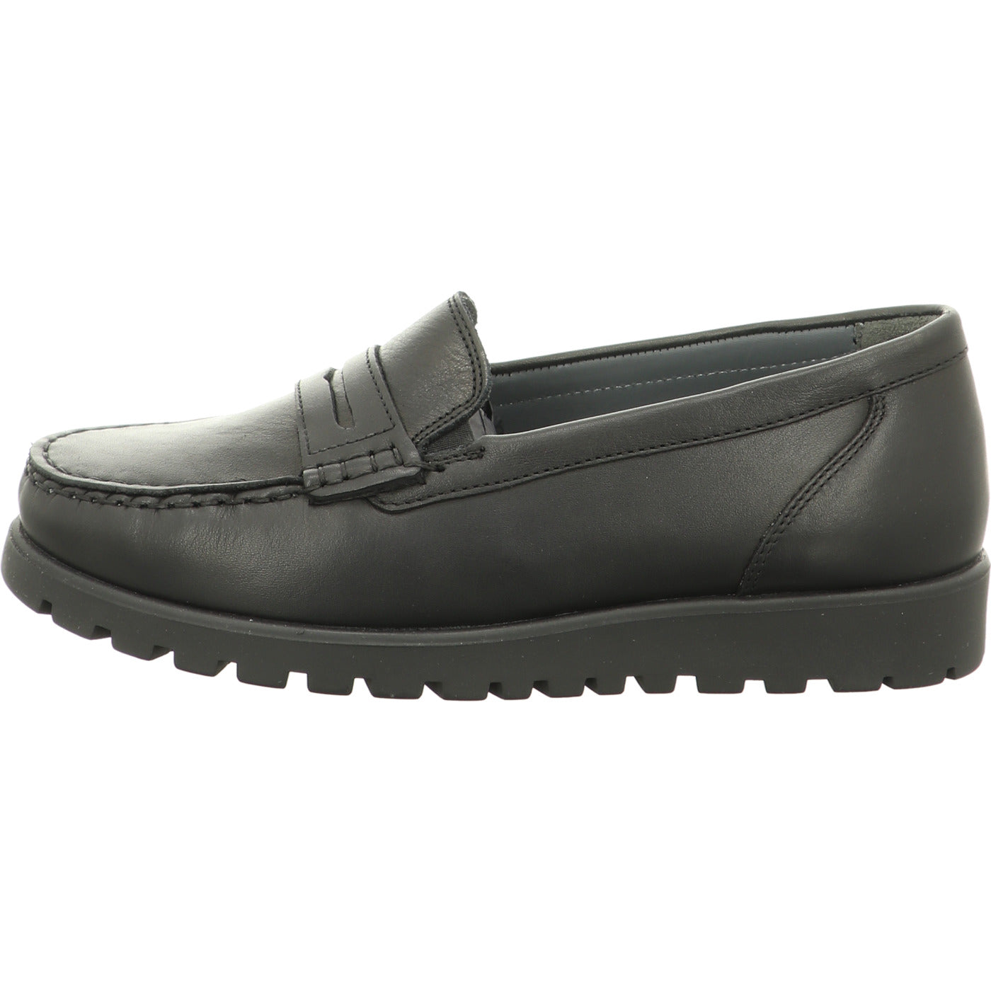Waldläufer Slipper Hegli schwarz