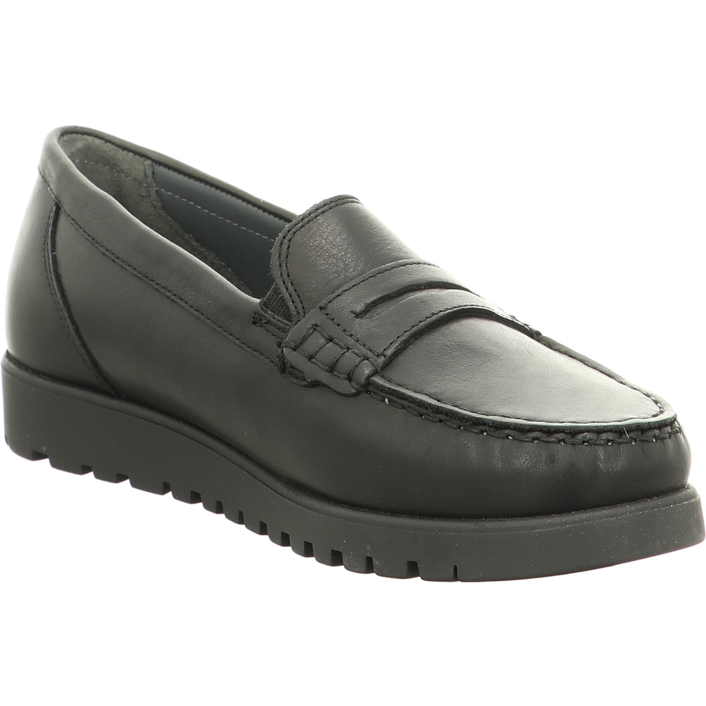 Waldläufer Slipper Hegli schwarz