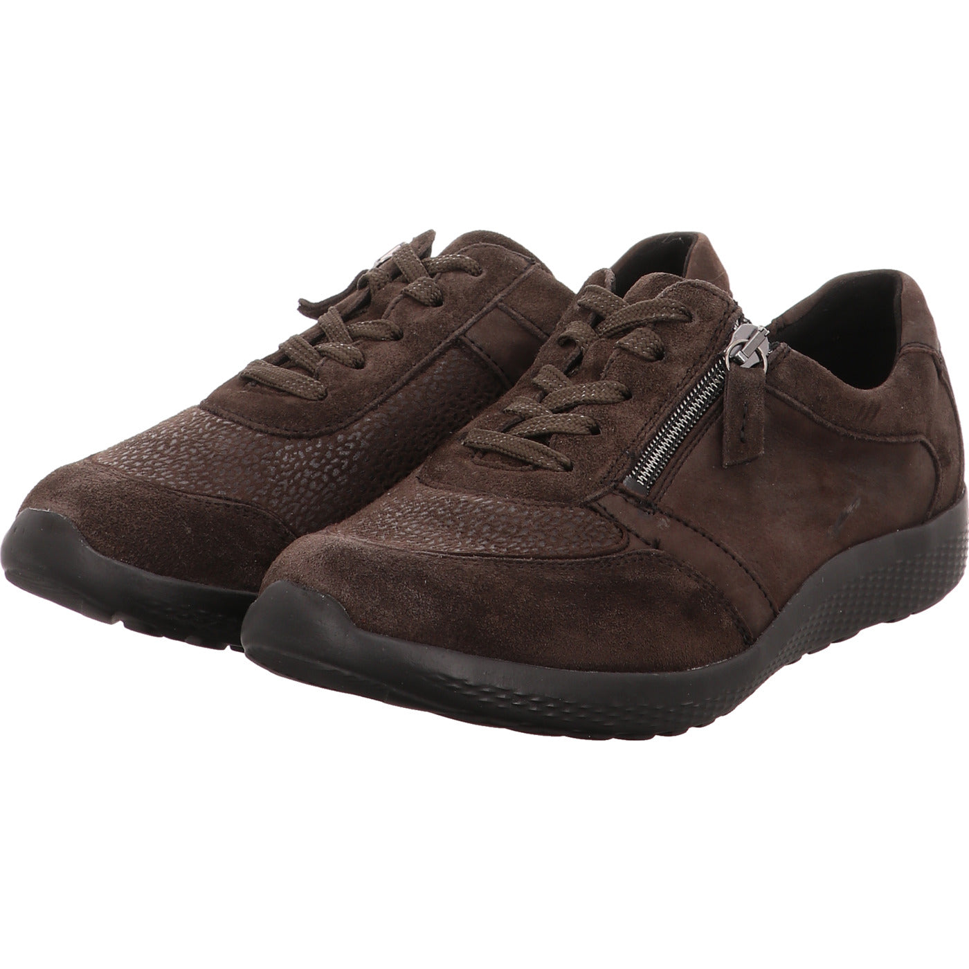 Waldläufer Schnürschuh M-Ira braun