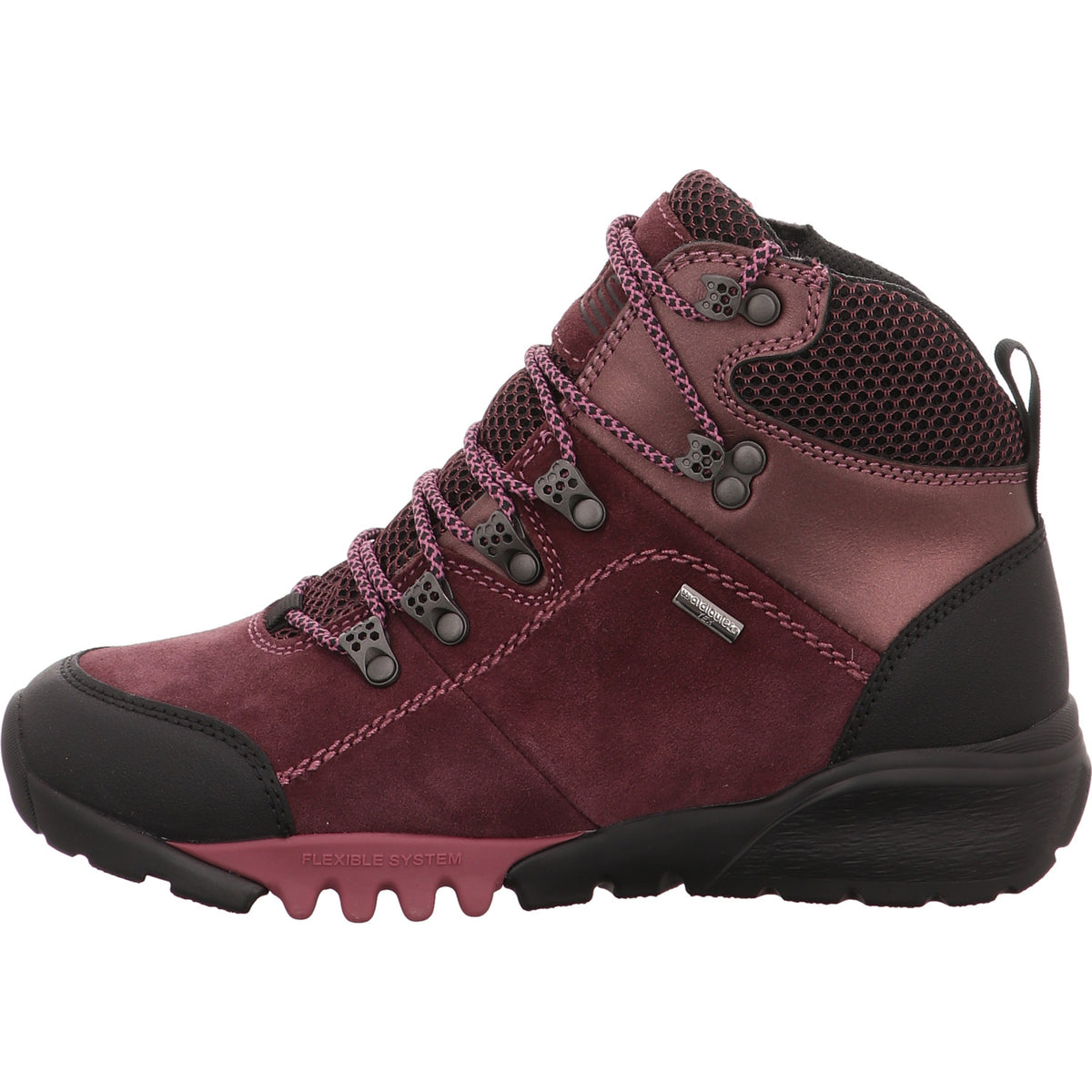 Waldläufer Wanderschuh H-Amiata bordo