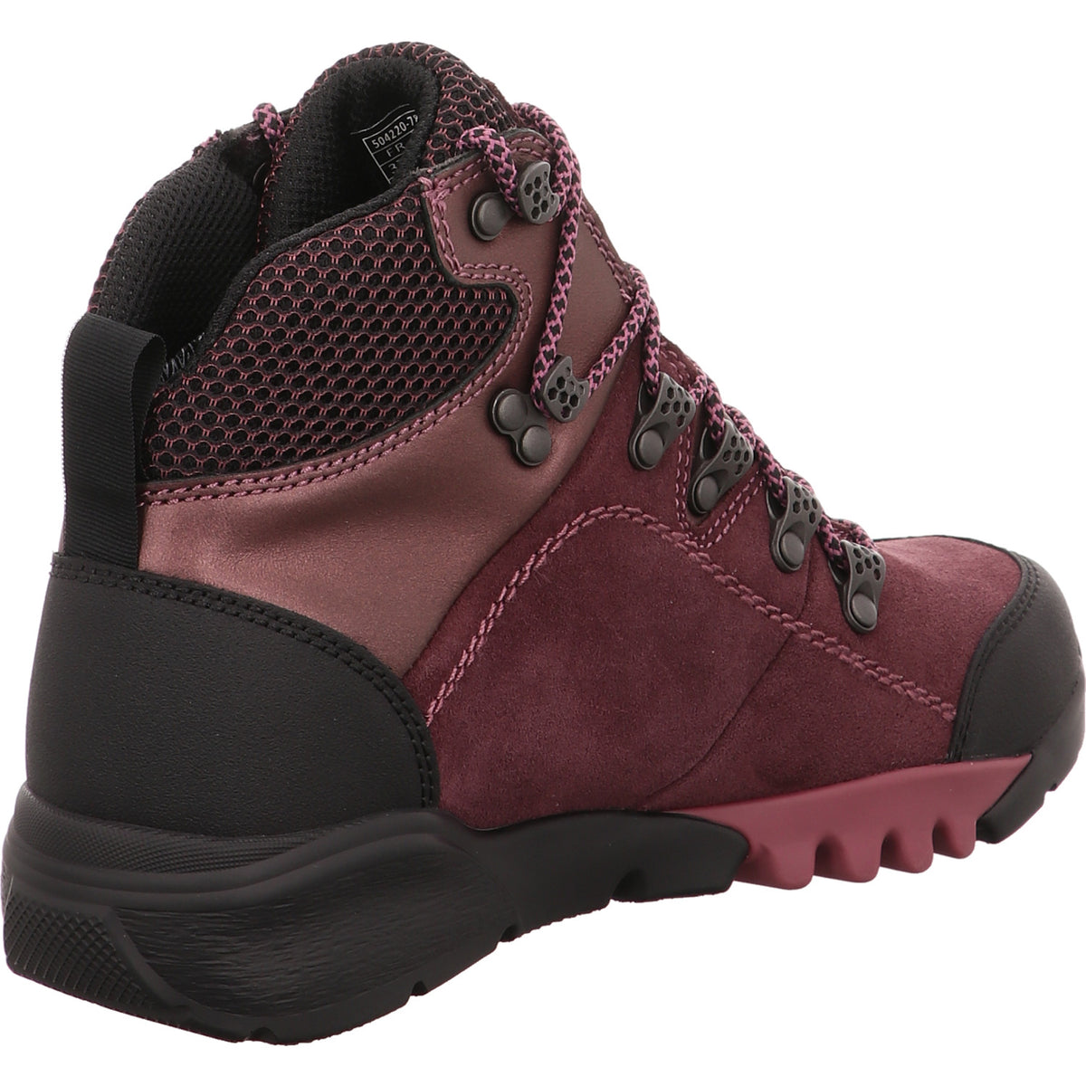 Waldläufer Wanderschuh H-Amiata bordo