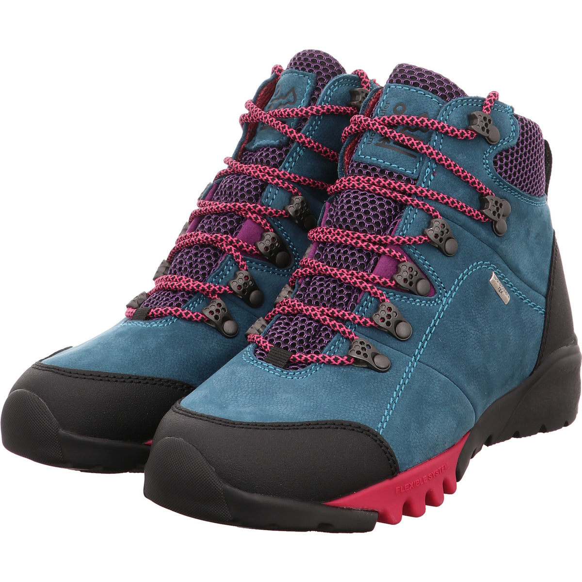 Waldläufer Wanderschuh H-Amiata blau