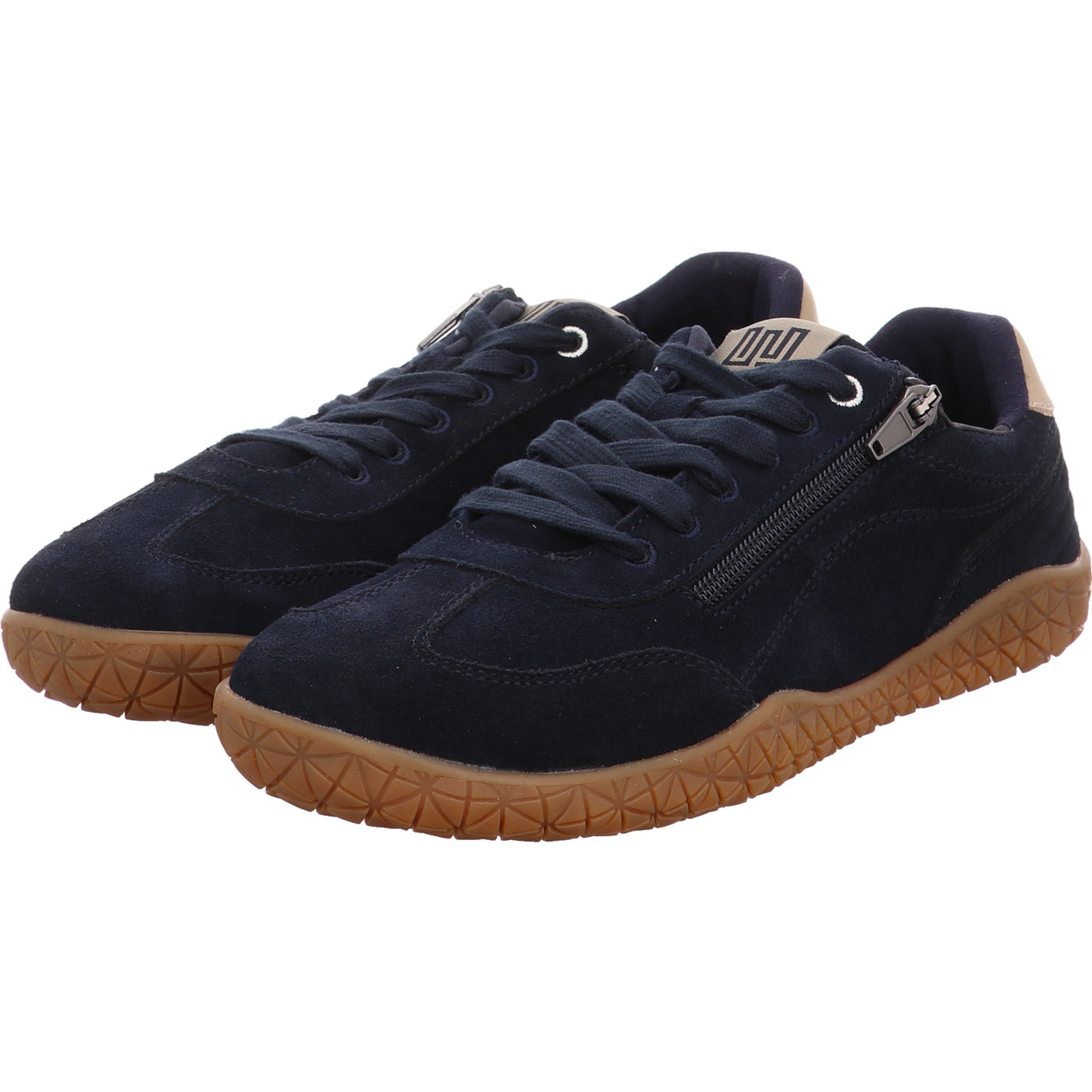 Waldläufer Schnürschuh H-Britt blau