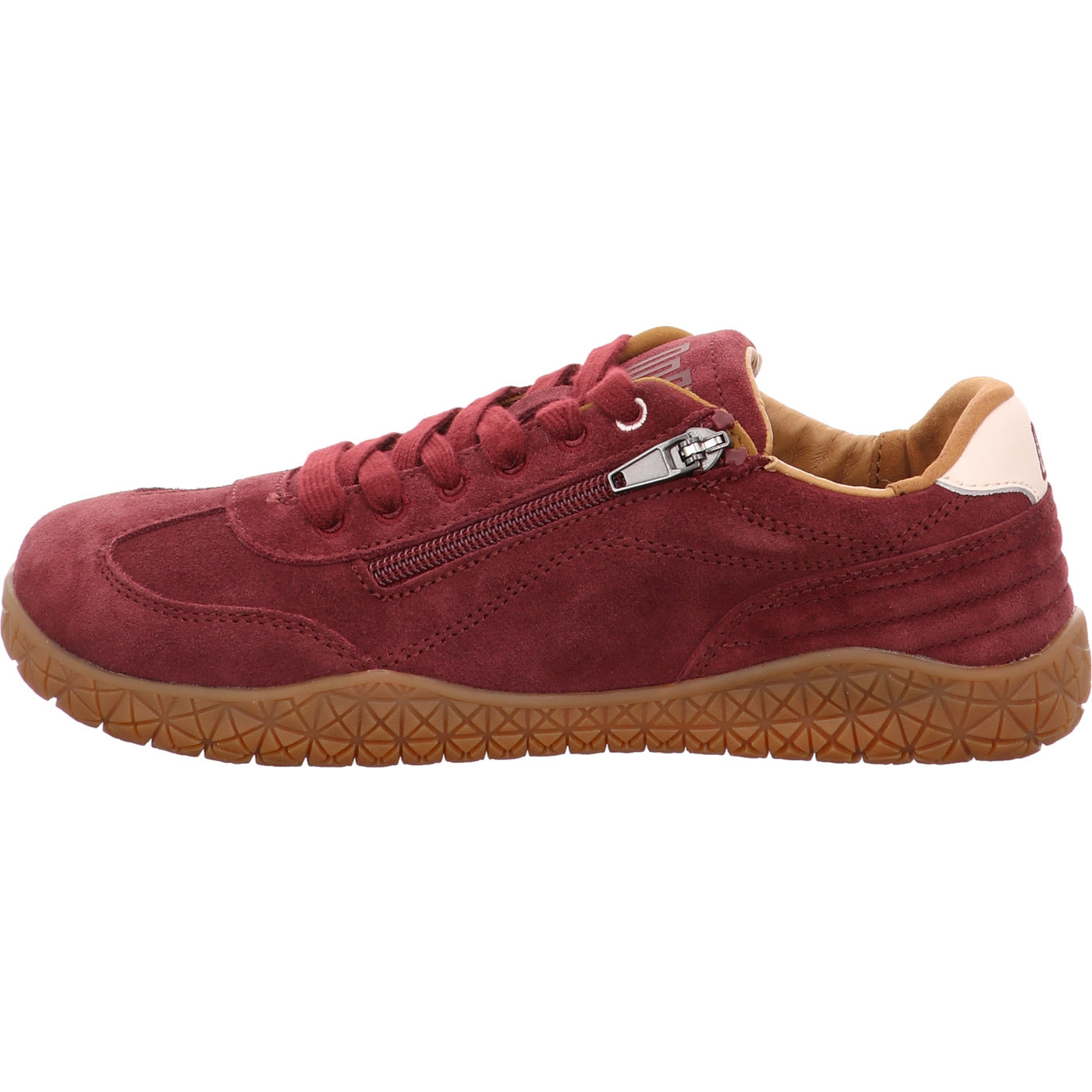 Waldläufer Schnürschuh H-Britt bordo