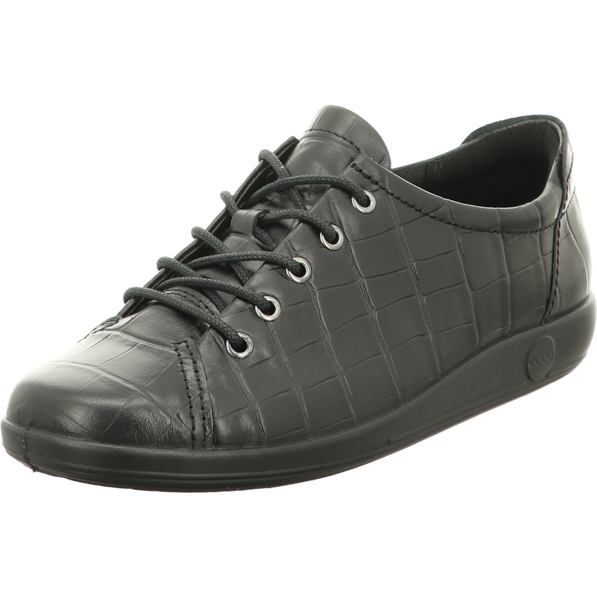 Ecco Schnürschuh ECCO SOFT 2.0 schwarz
