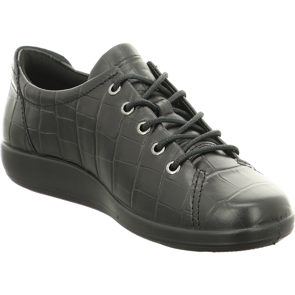 Ecco Schnürschuh ECCO SOFT 2.0 schwarz