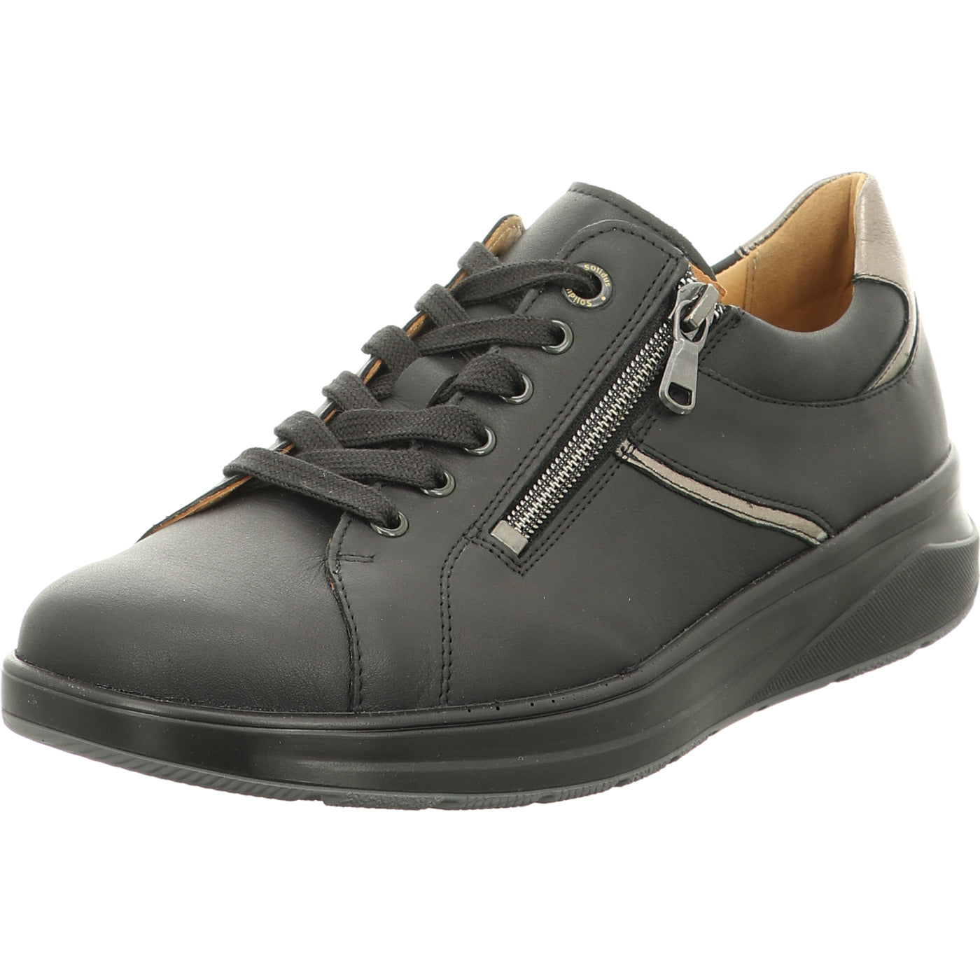 Solidus Schnürschuh Karima schwarz