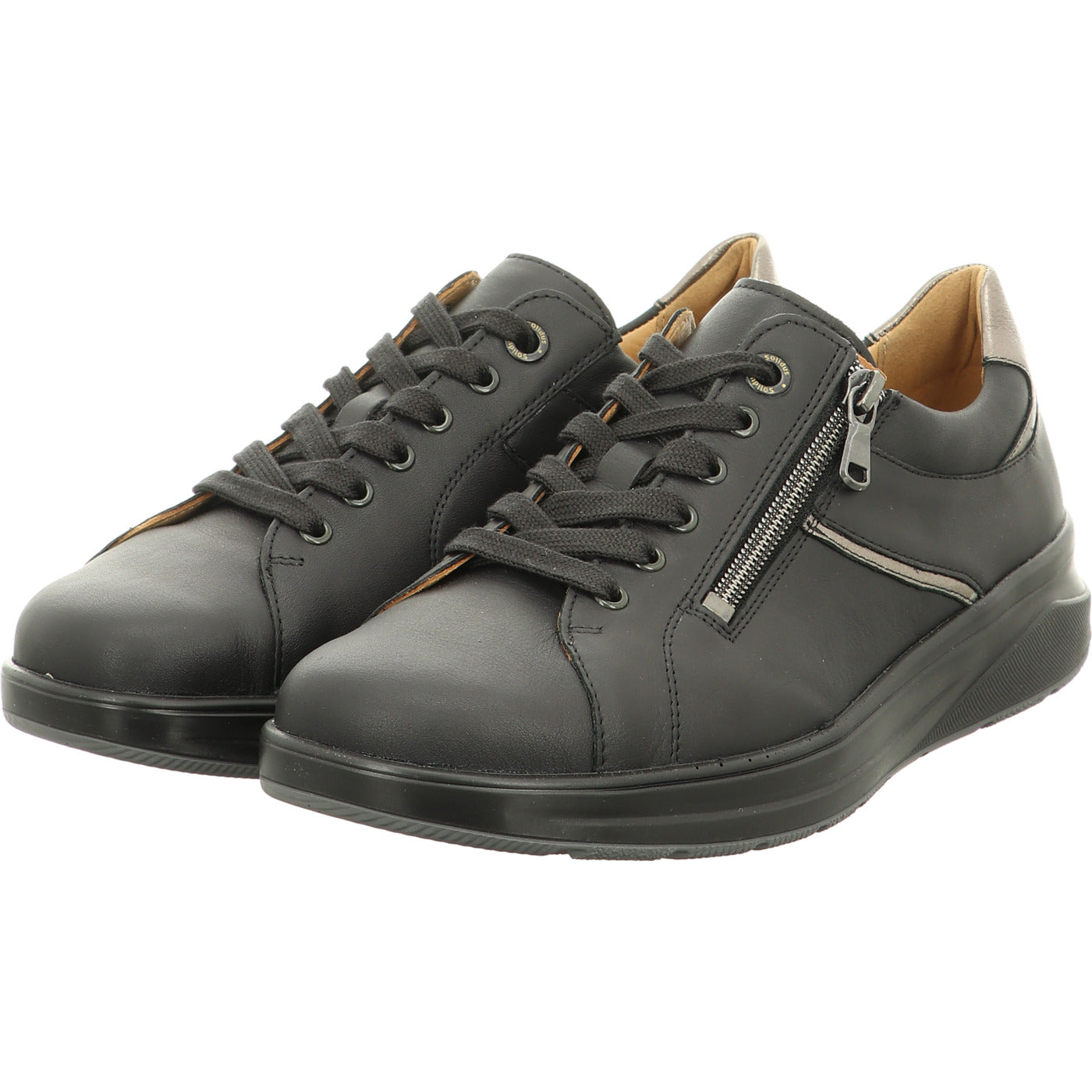 Solidus Schnürschuh Karima schwarz