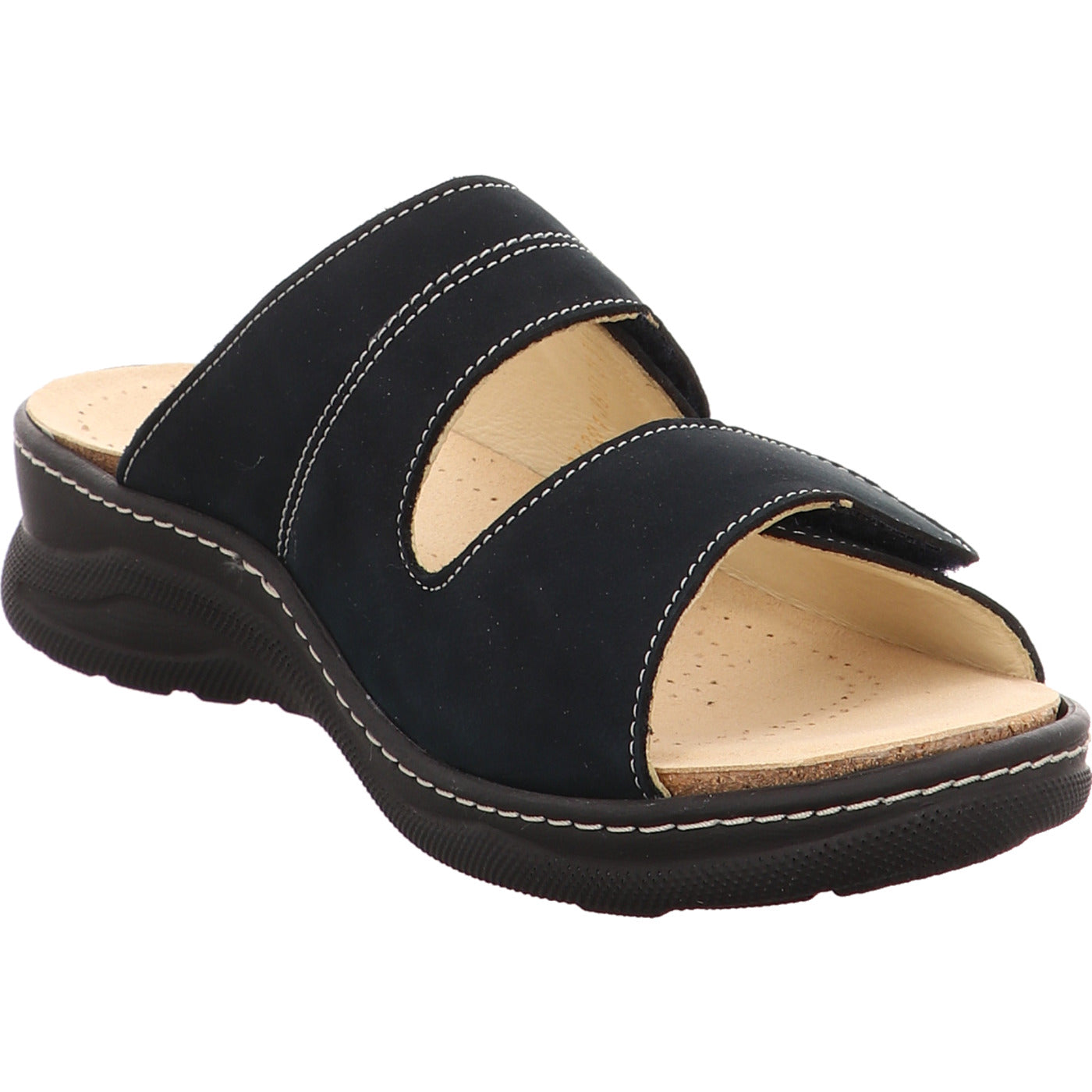 Fidelio Pantolette Ortho+ blau