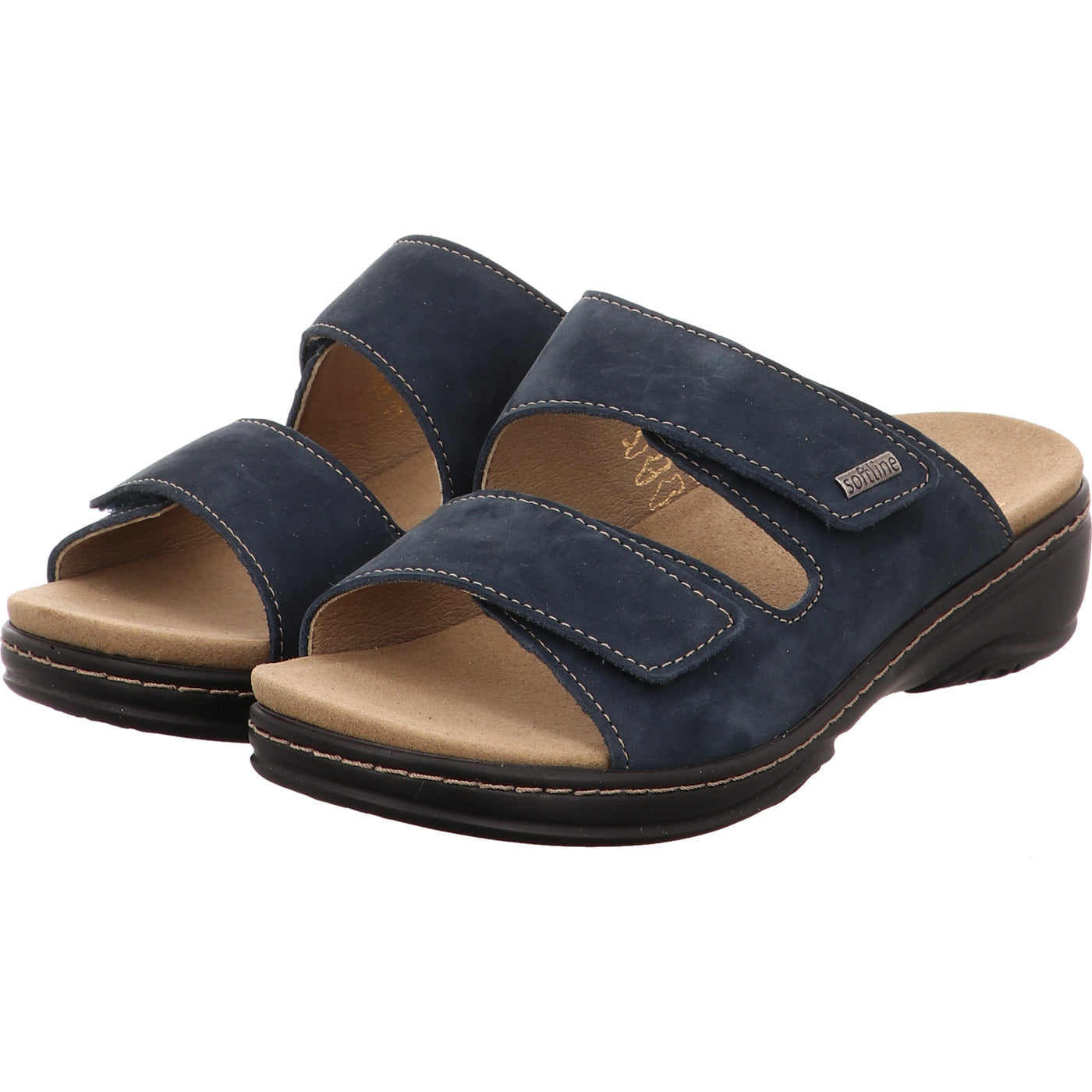 Fidelio Pantolette Gini blau