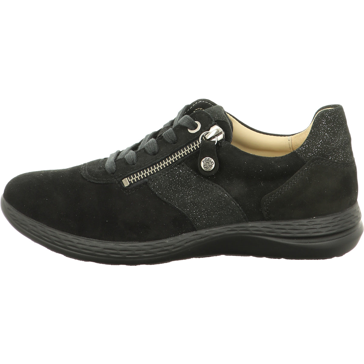 Fidelio Schnürschuh Hi-Energy schwarz