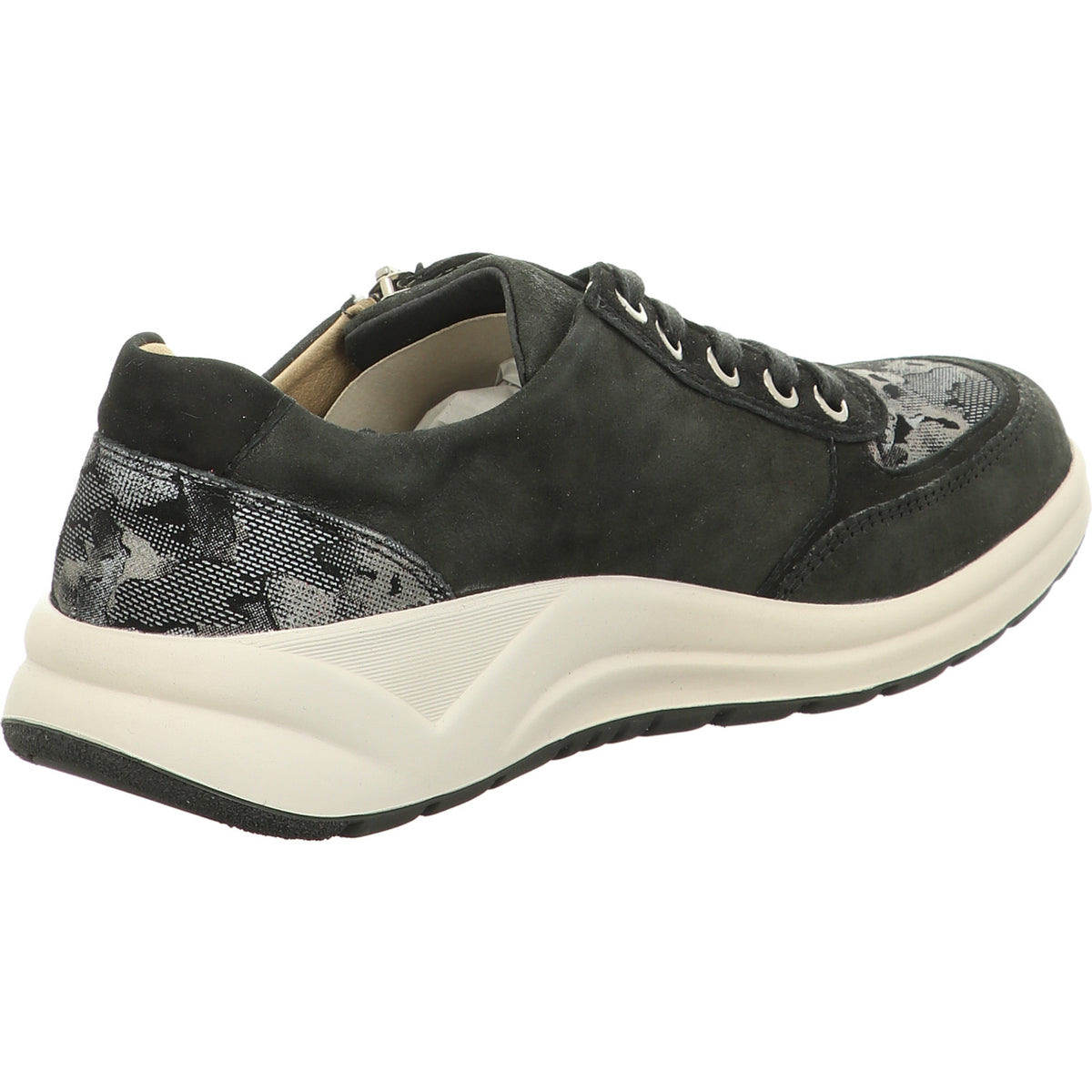 Fidelio Schnürschuh Hiker schwarz