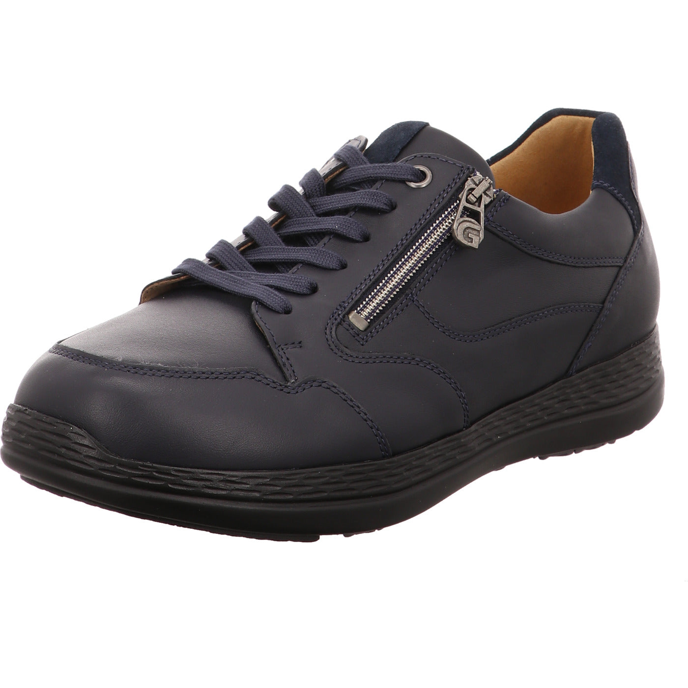 Ganter Schnürschuh Karl-Ludwig blau