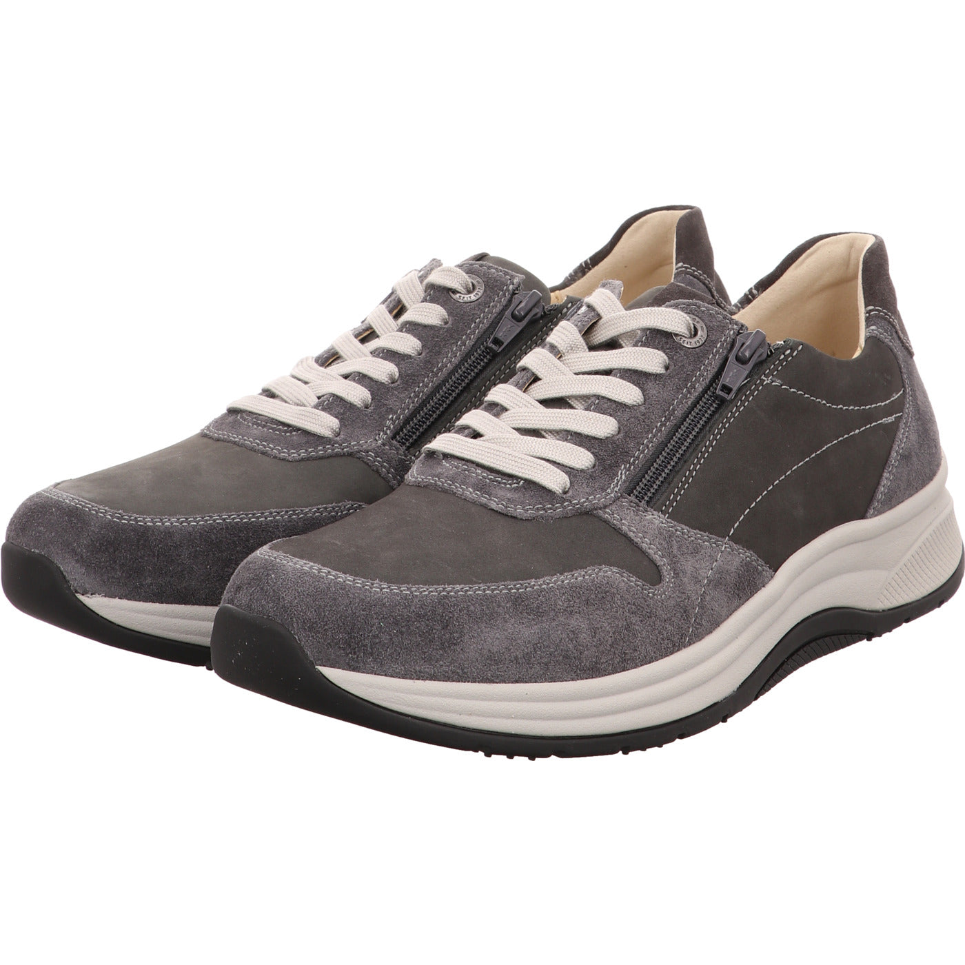 Ganter Schnürschuh grau