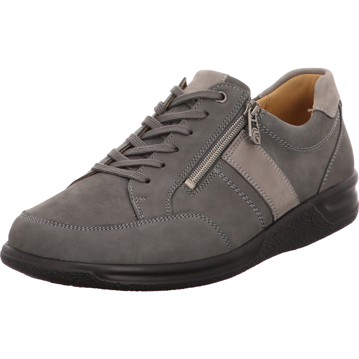 Ganter Schnürschuh Kurt grau