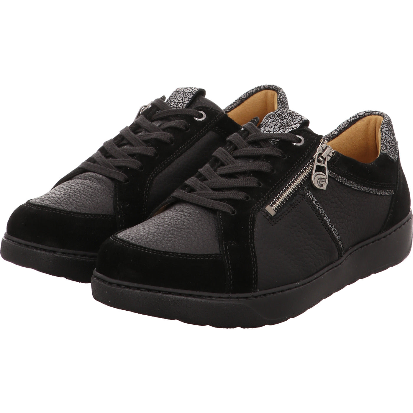 Ganter Schnürschuh Kelly schwarz