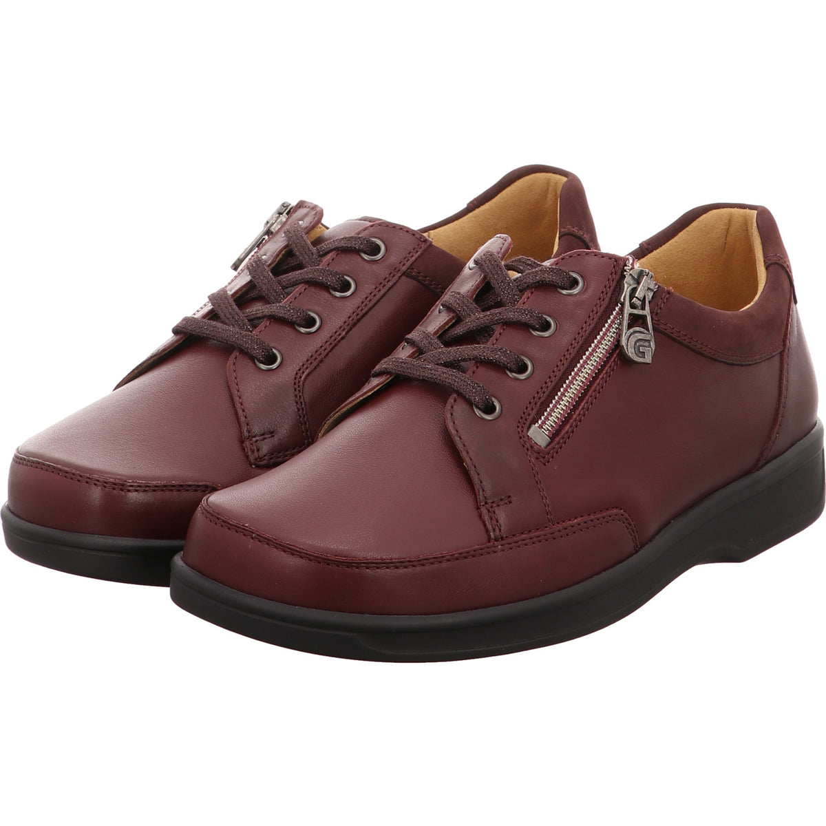 Ganter Schnürschuh Karin bordo