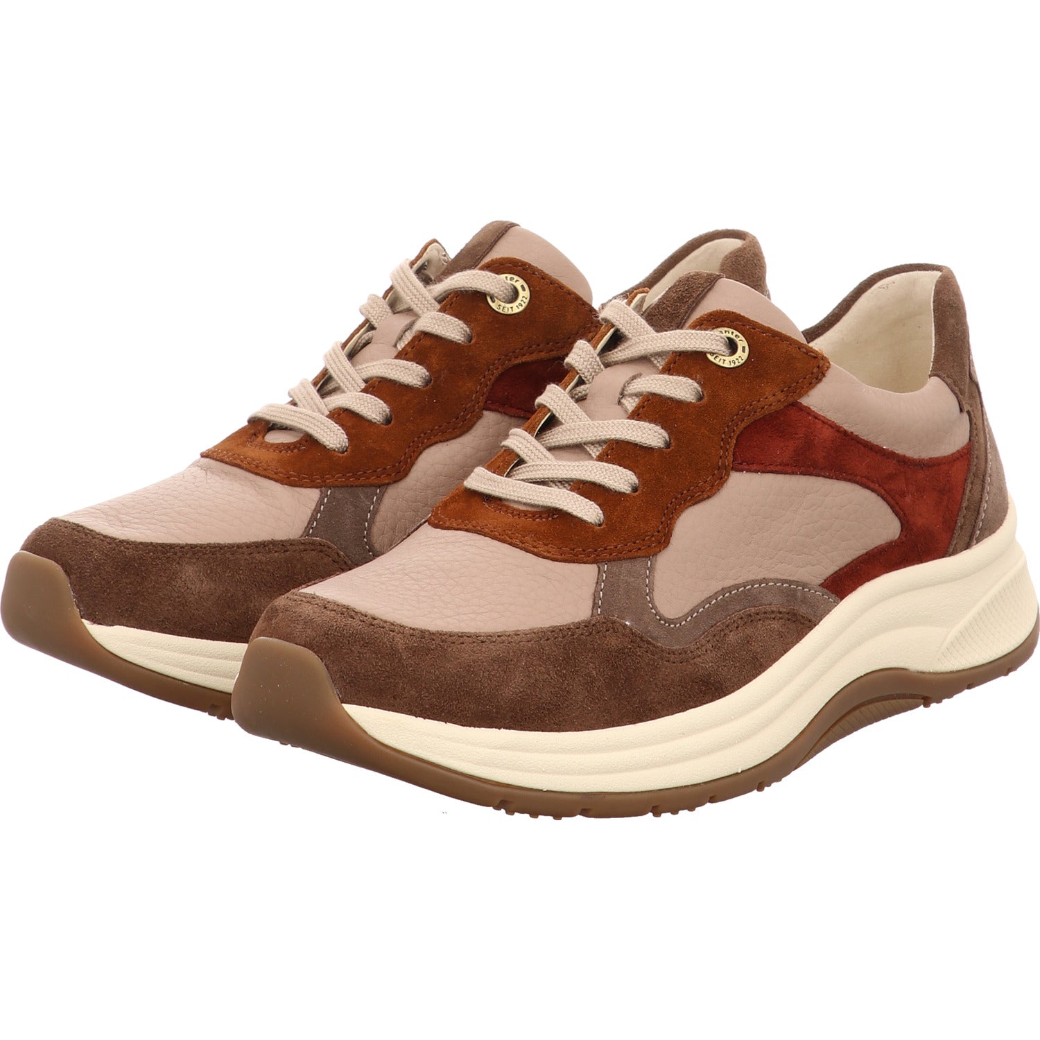 Ganter Schnürschuh Highflyer beige
