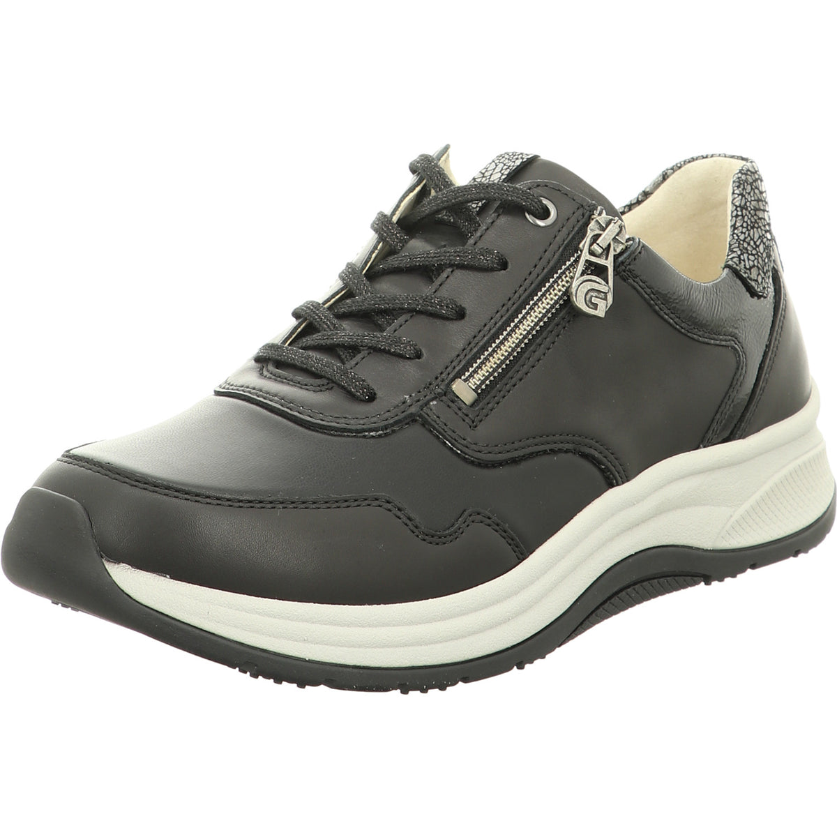 Ganter Schnürschuh Highflyer schwarz