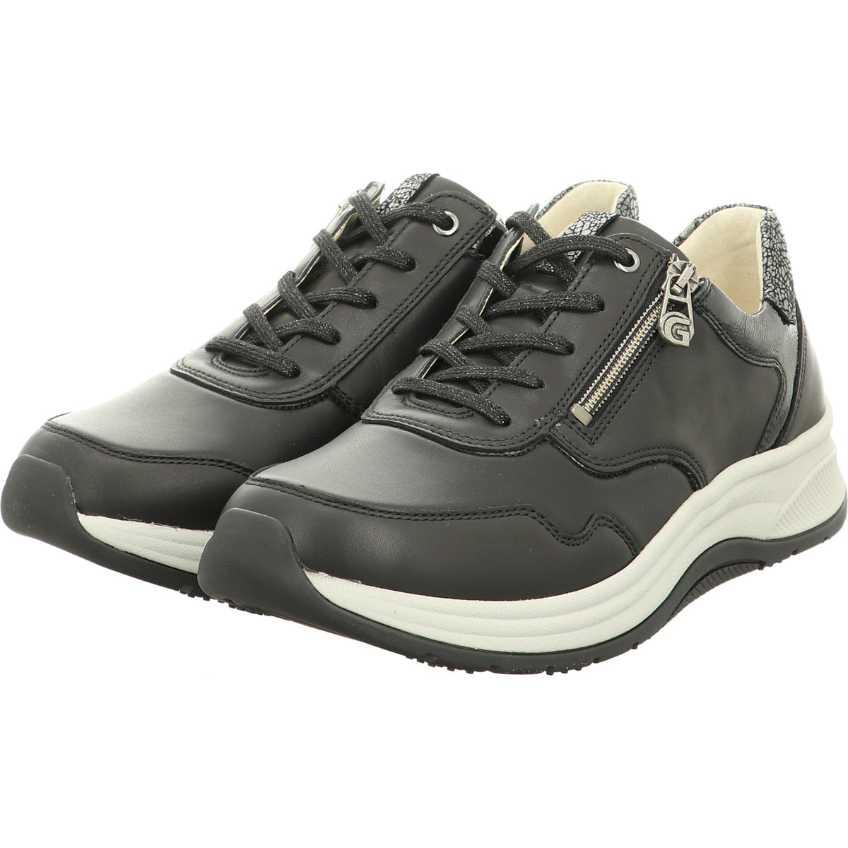 Ganter Schnürschuh Highflyer schwarz