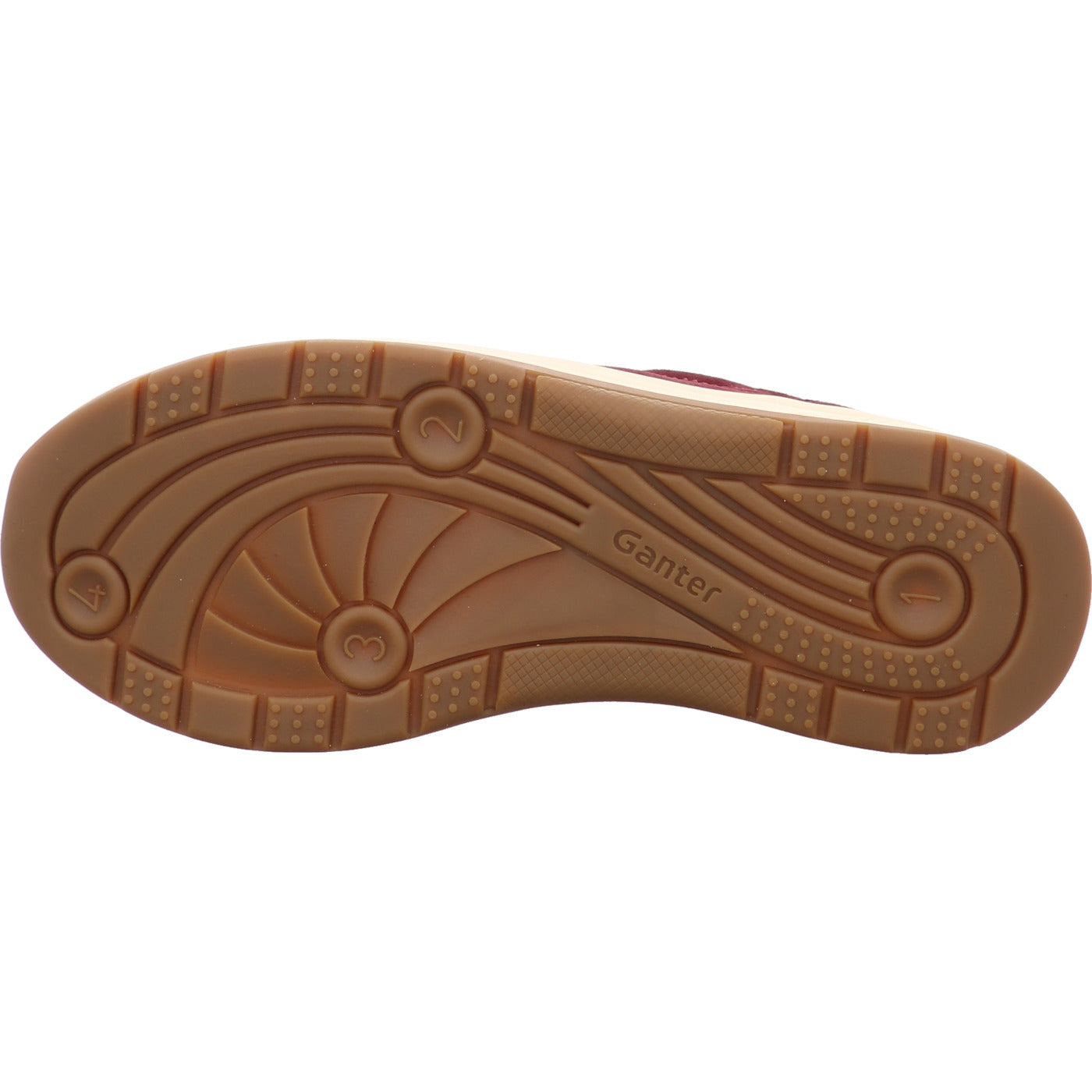 Ganter Schnürschuh Highflyer bordo