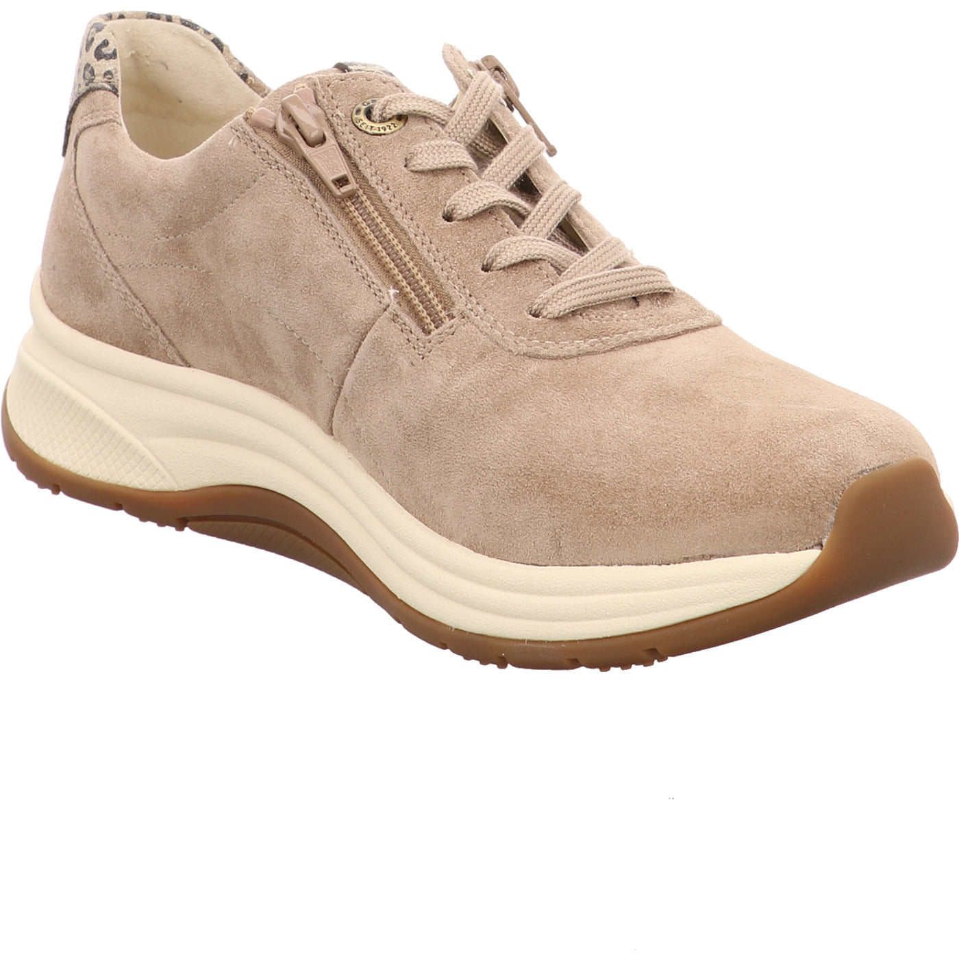 Ganter Schnürschuh beige