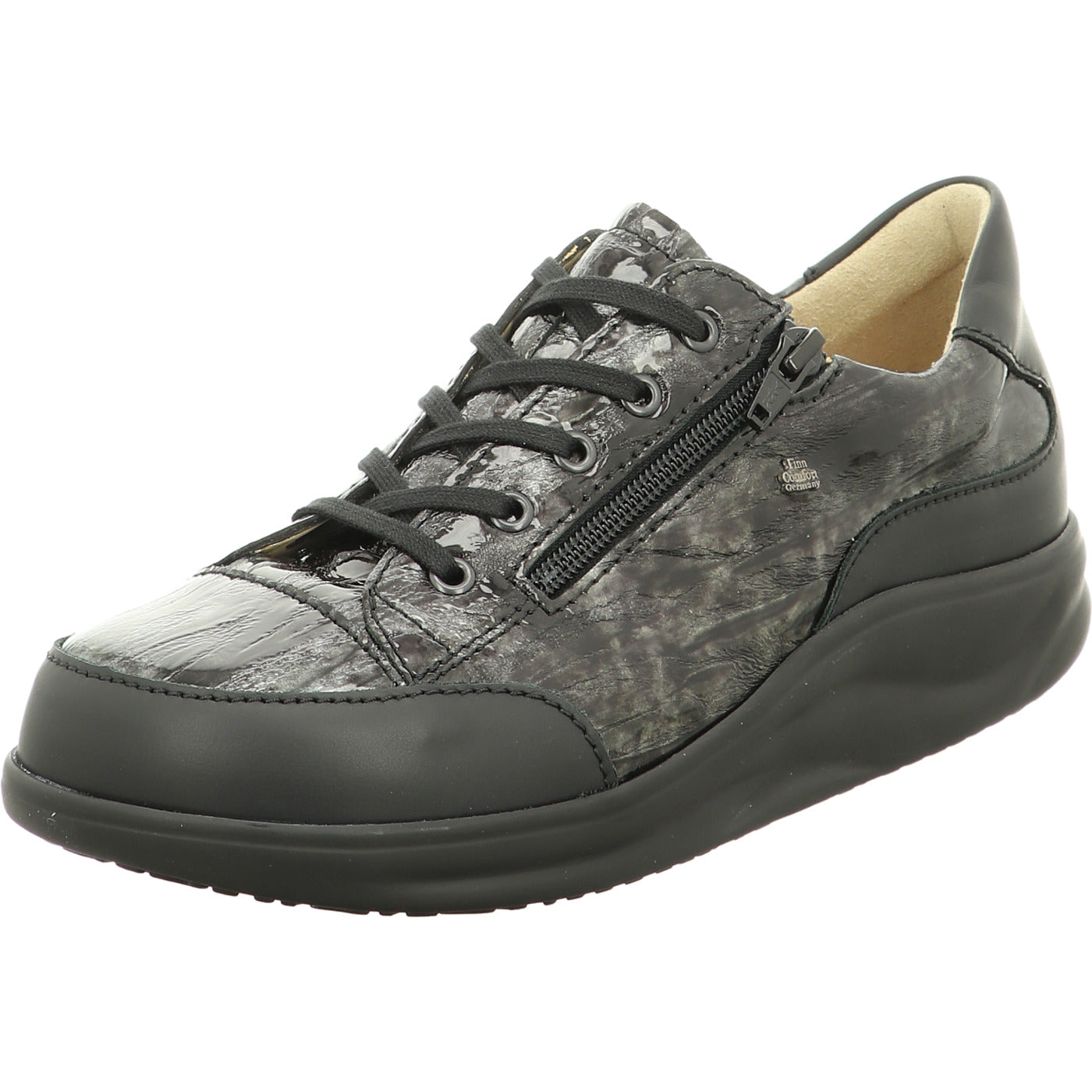 FinnComfort Schnürschuh HACHIOUJI schwarz