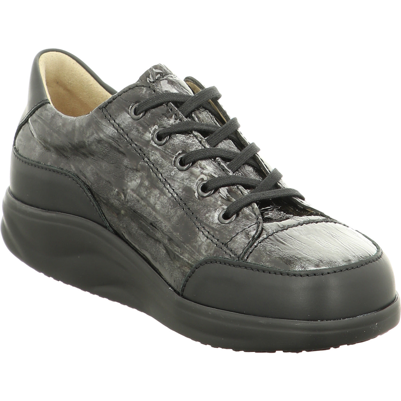 FinnComfort Schnürschuh HACHIOUJI schwarz
