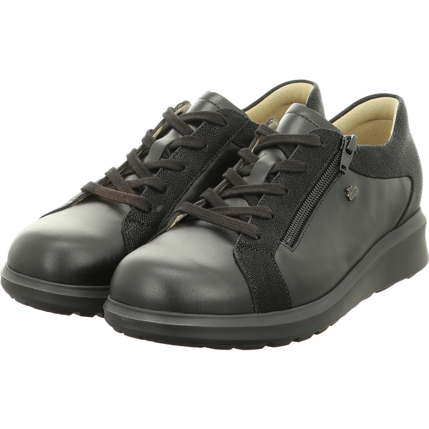 FinnComfort Schnürschuh LISBOA schwarz