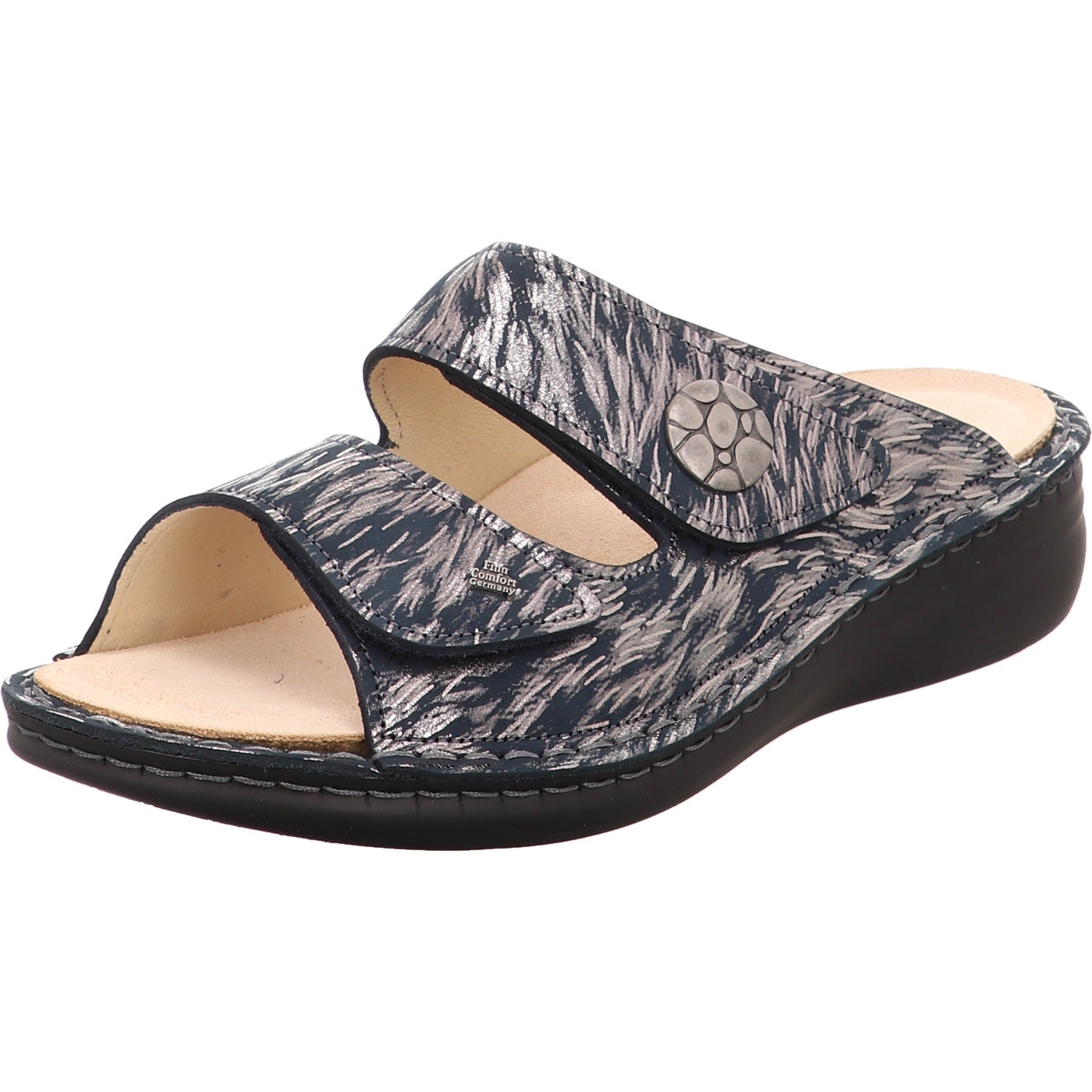FinnComfort Pantolette MOOREA blau