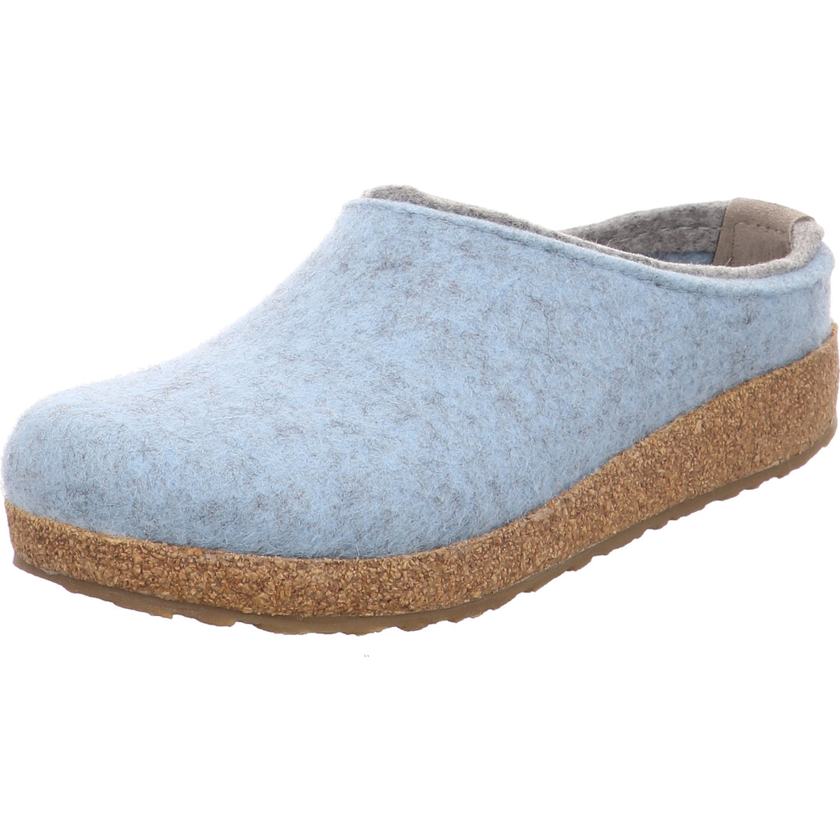 Haflinger Hausschuh Kris blau