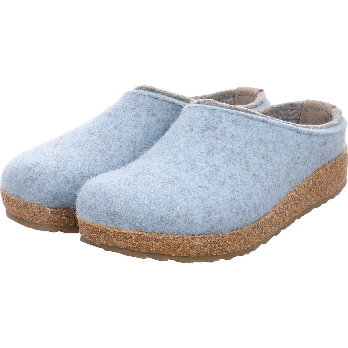 Haflinger Hausschuh Kris blau