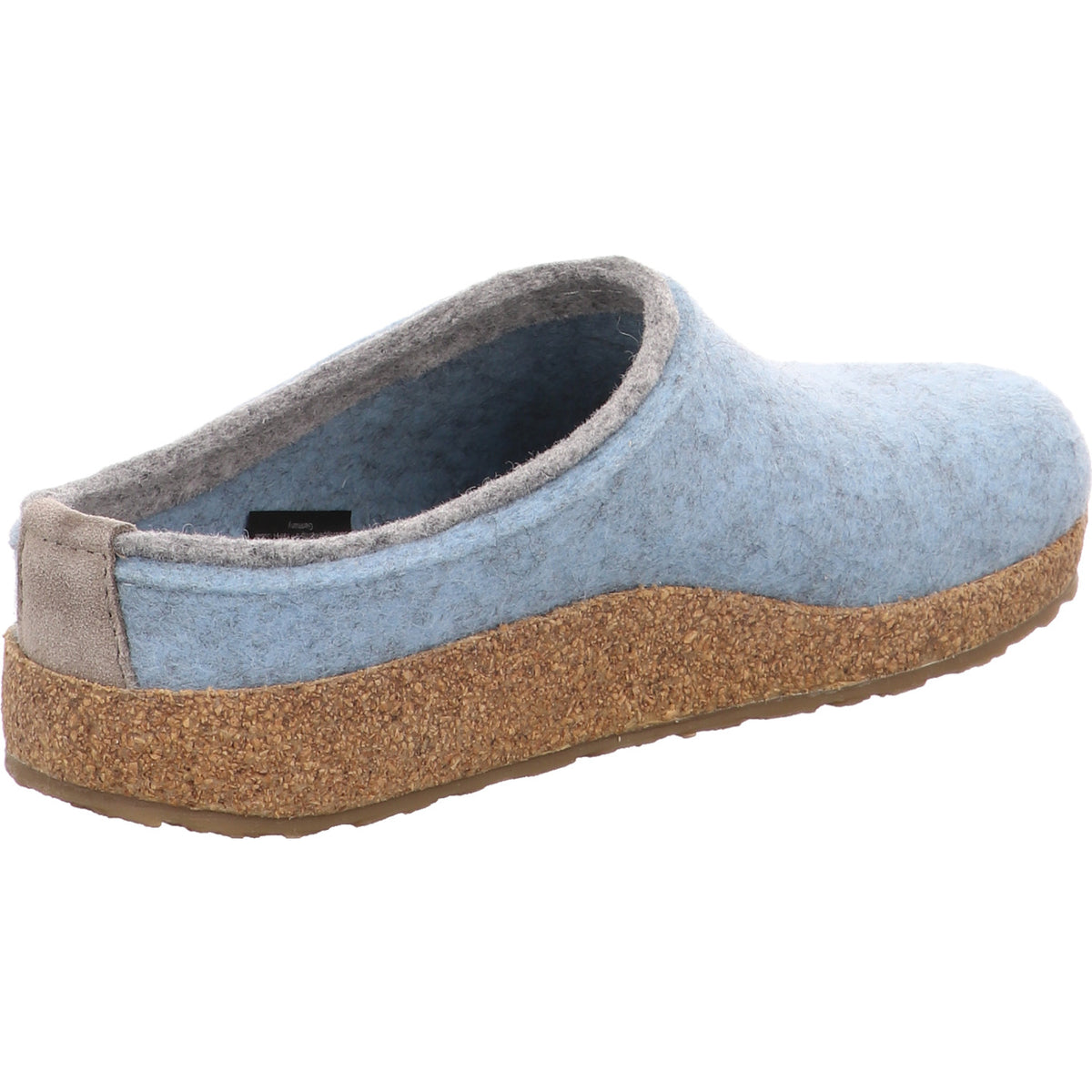 Haflinger Hausschuh Kris blau