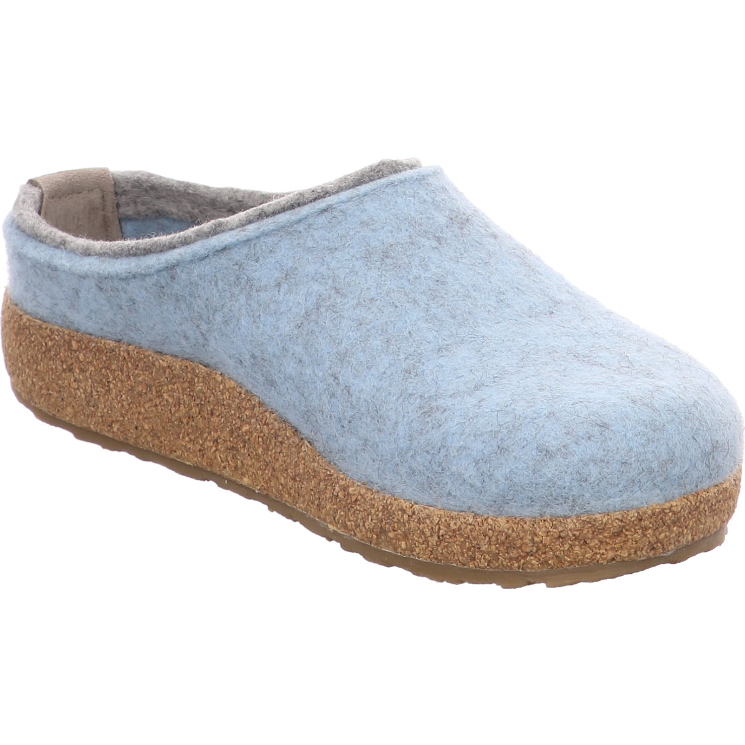 Haflinger Hausschuh Kris blau