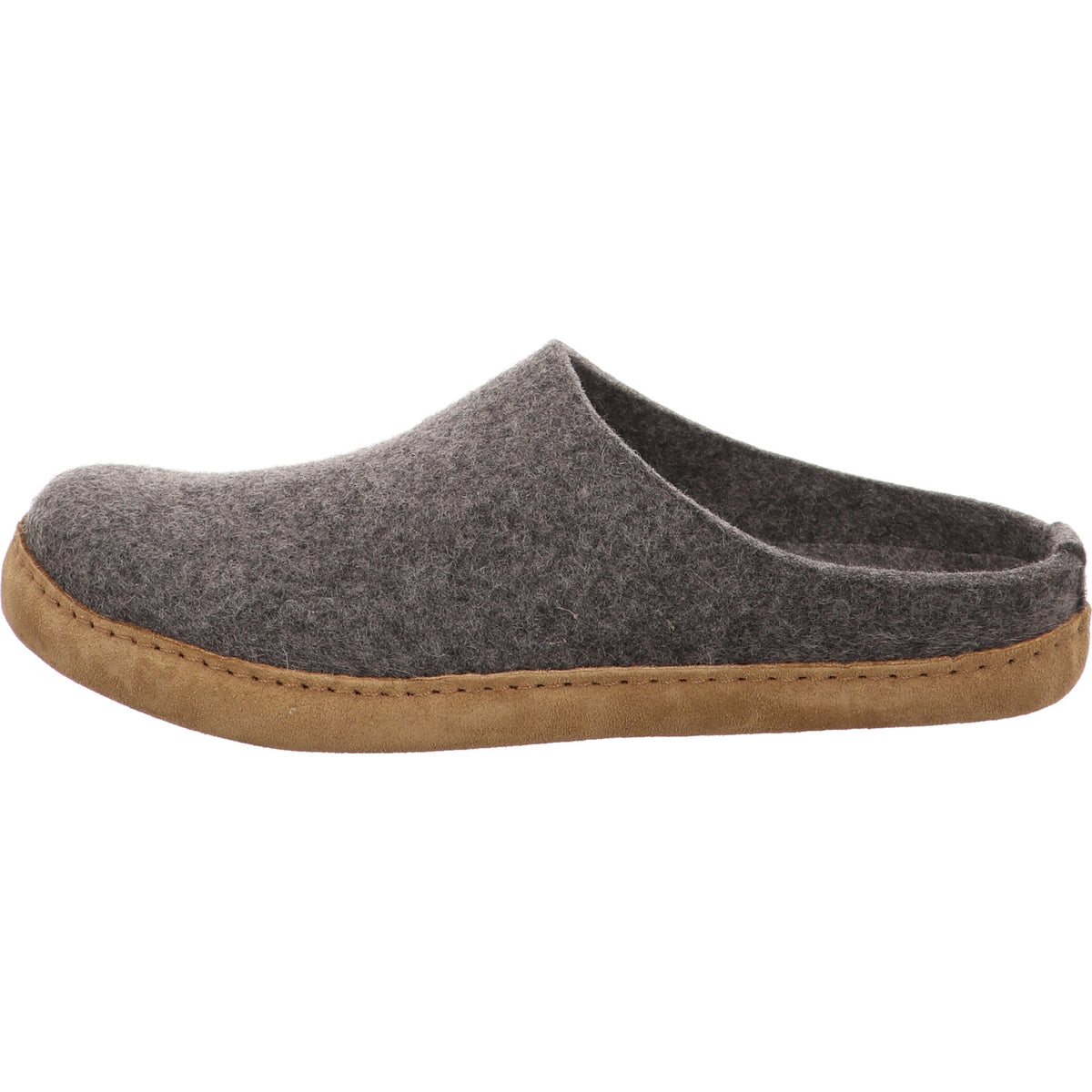Haflinger Hausschuh Emils Toffel grau
