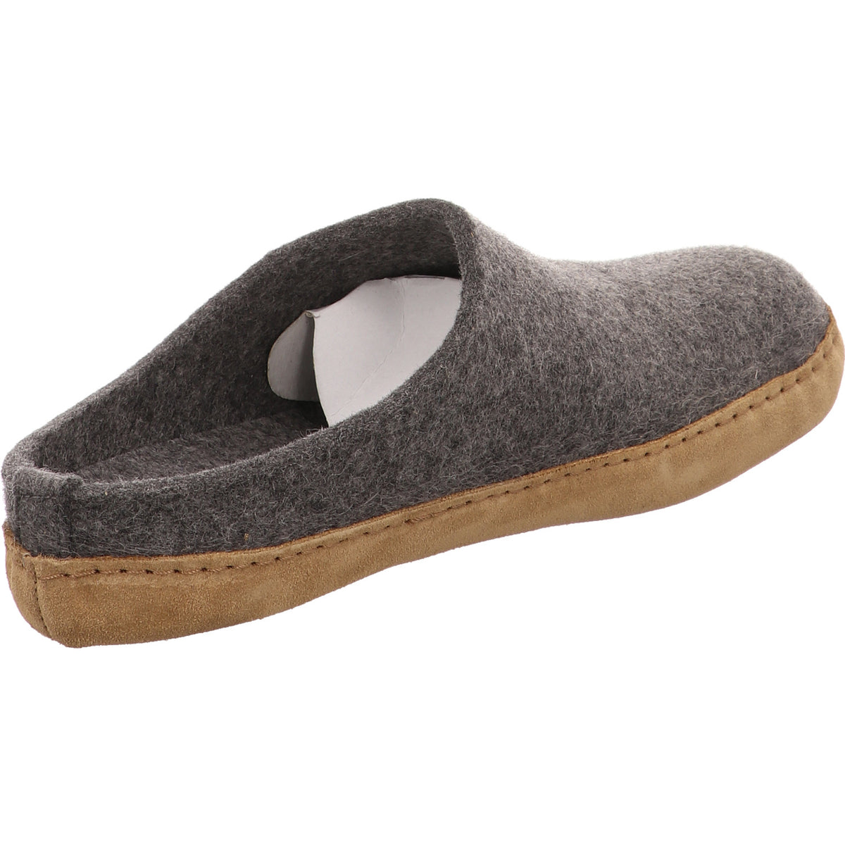 Haflinger Hausschuh Emils Toffel grau