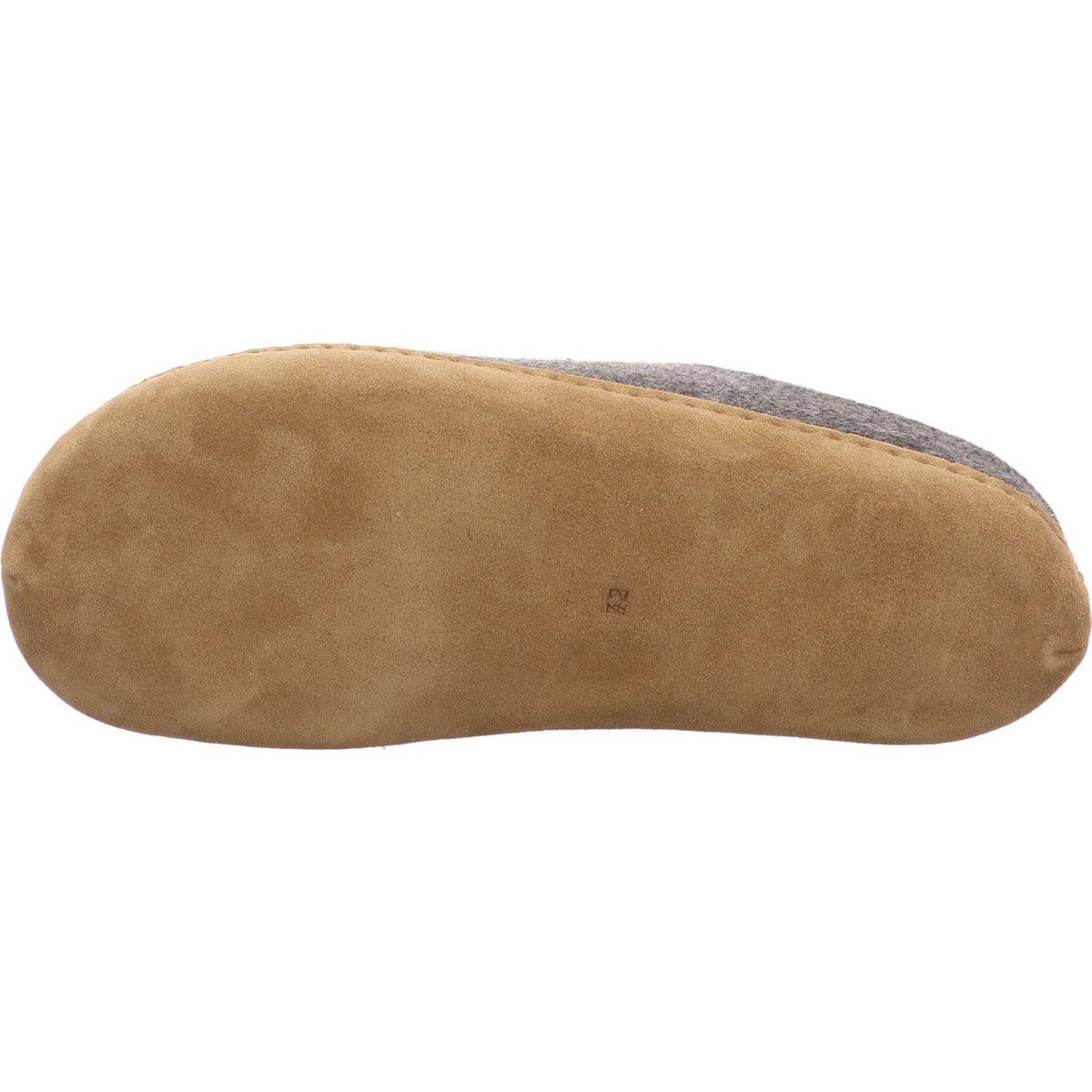 Haflinger Hausschuh Emils Toffel grau