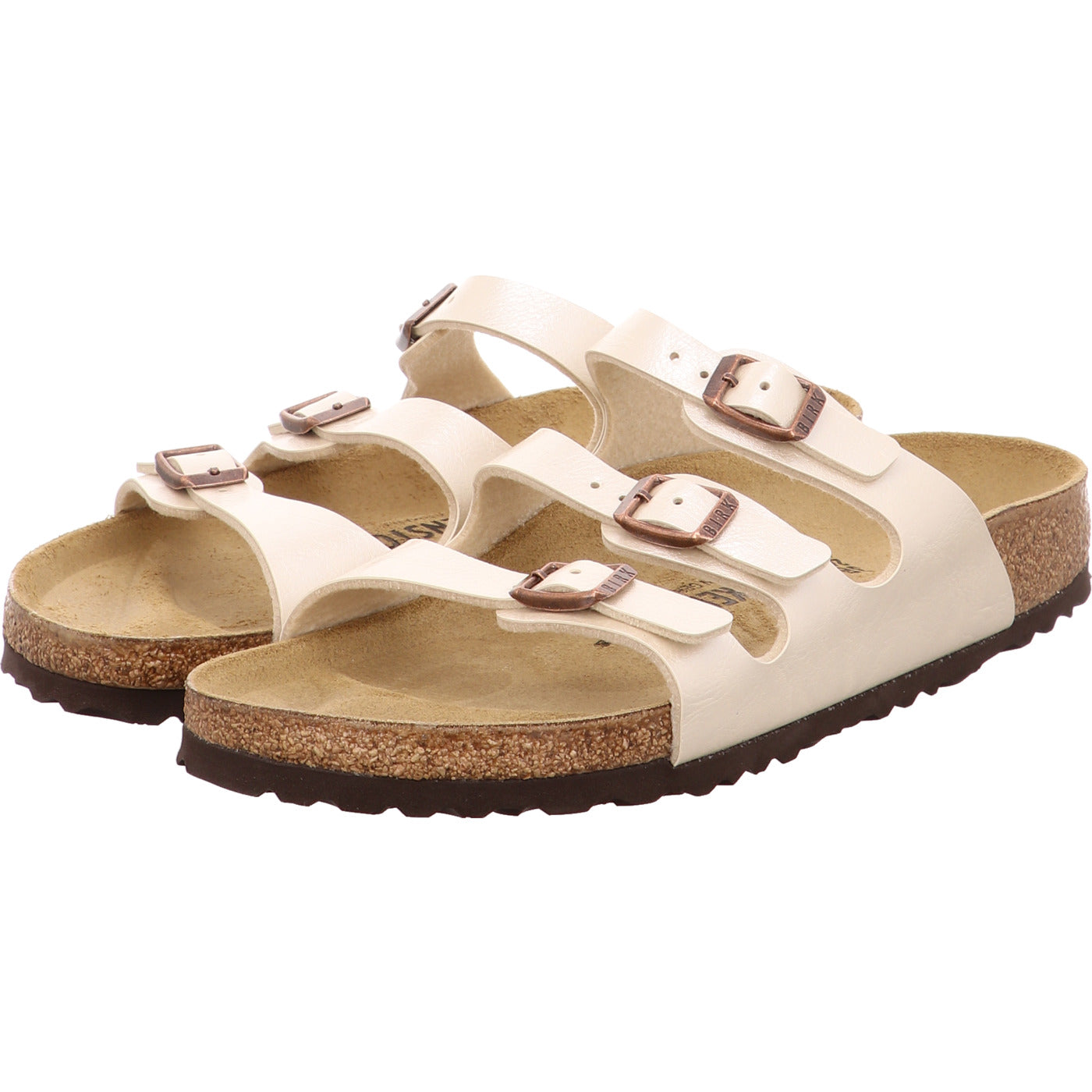 Birkenstock Pantolette Florida offwhite