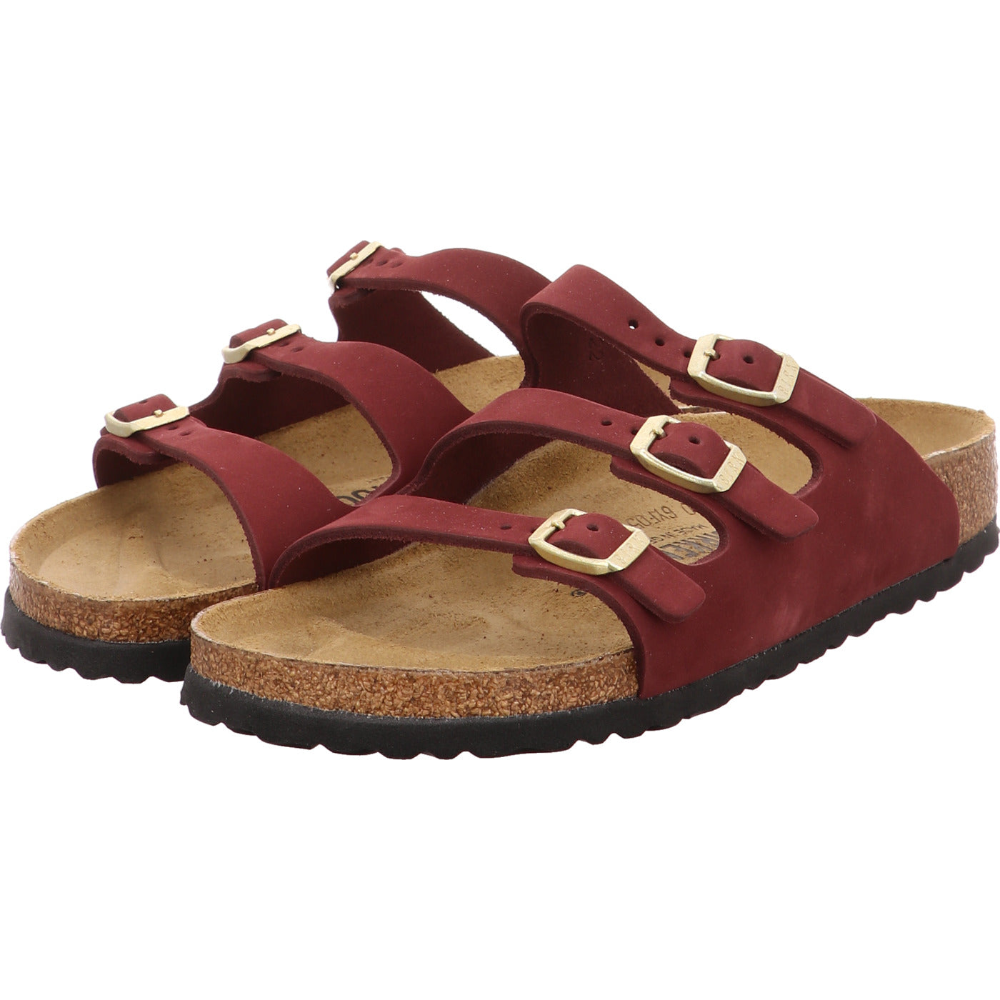Birkenstock Pantolette Florida Fresh bordo