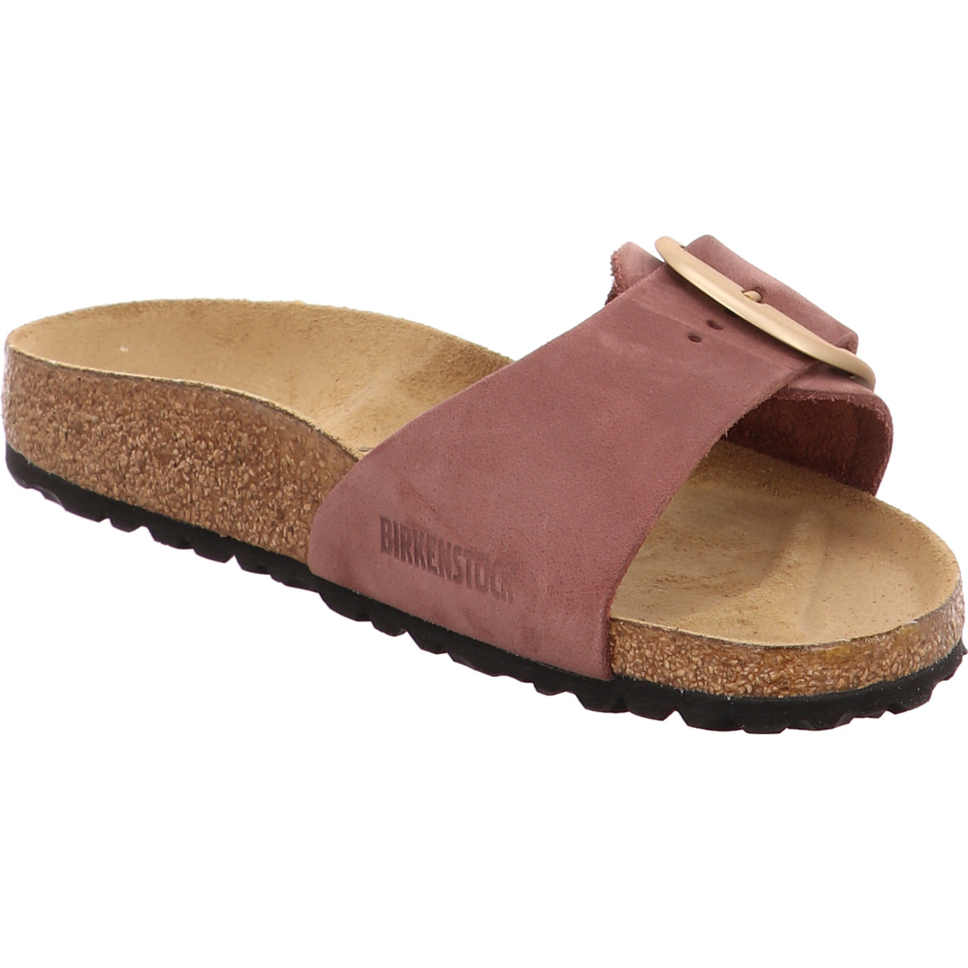 Birkenstock Pantolette Madrid Big Buckle bordo